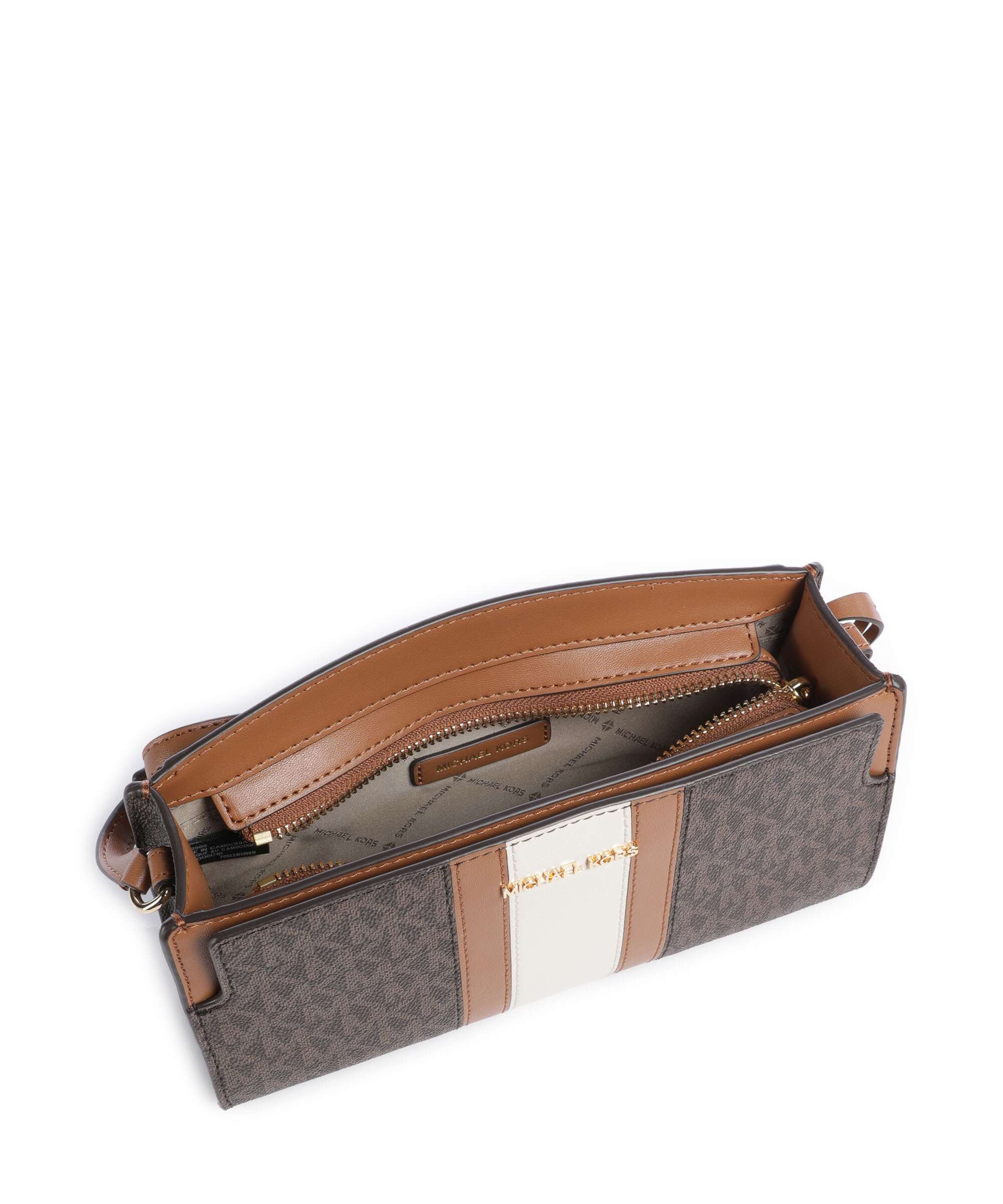 Michael Kors Becca Small Crossbody bag brown/acorn - Image 6