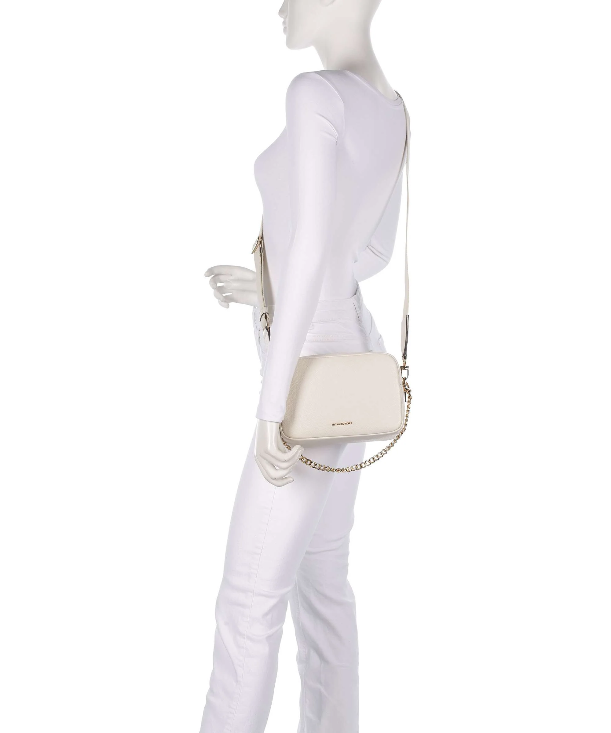 Michael Kors Bryant Medium Crossbody bag light cream - Image 3