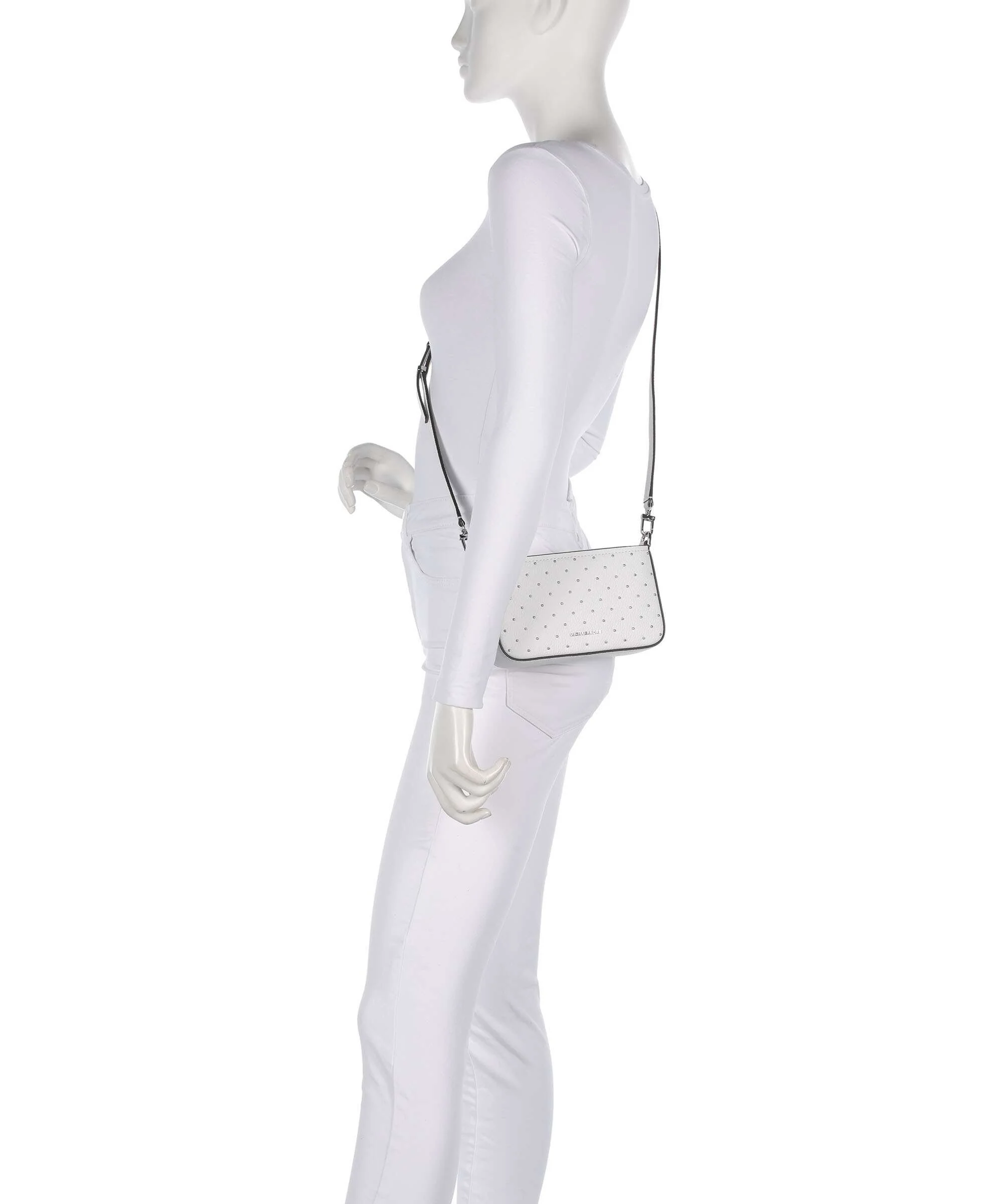 Michael Kors Bryant Small Crossbody bag optic white - Image 4