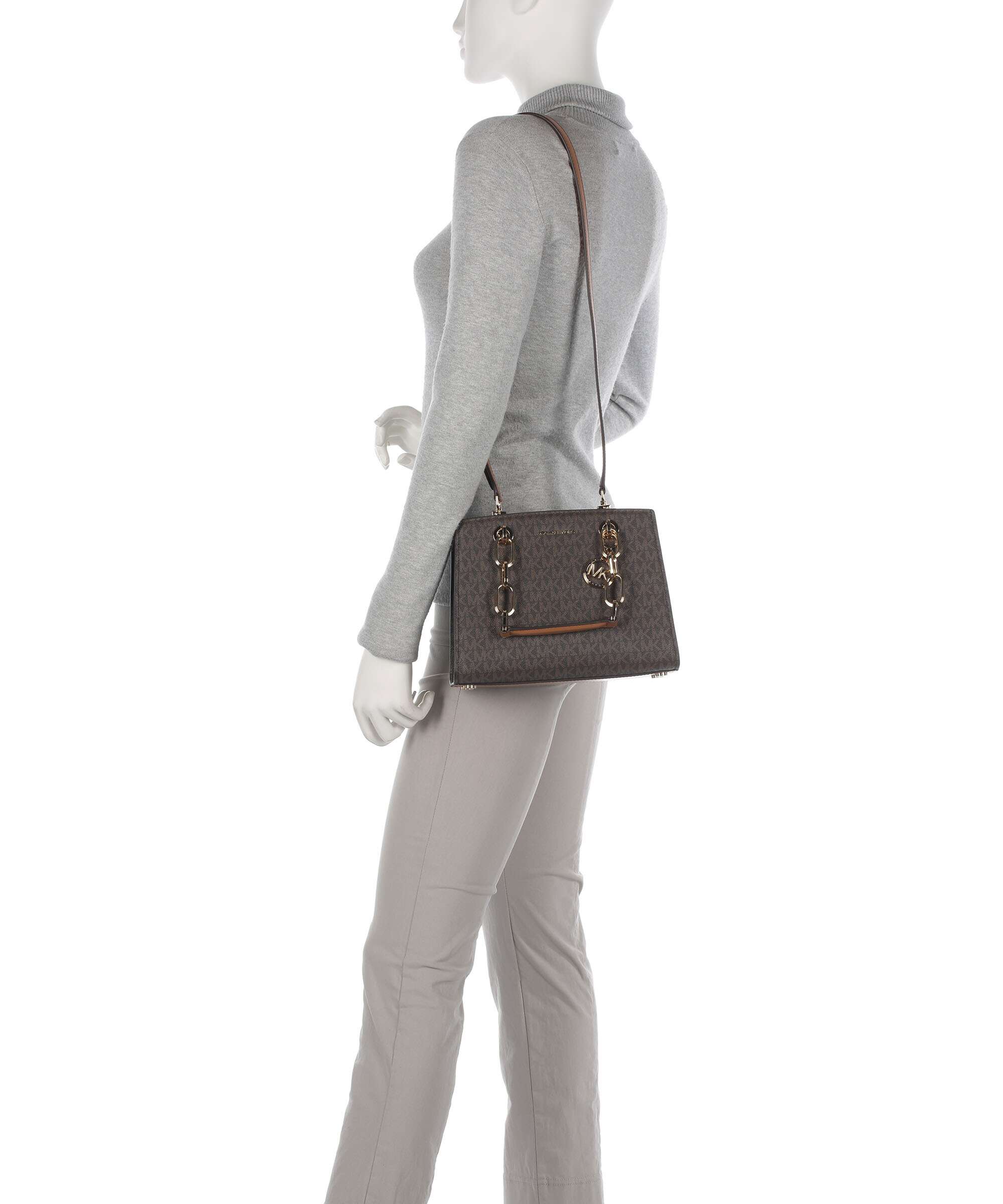 Michael Kors Cynthia Handbag brown/acorn - Image 3