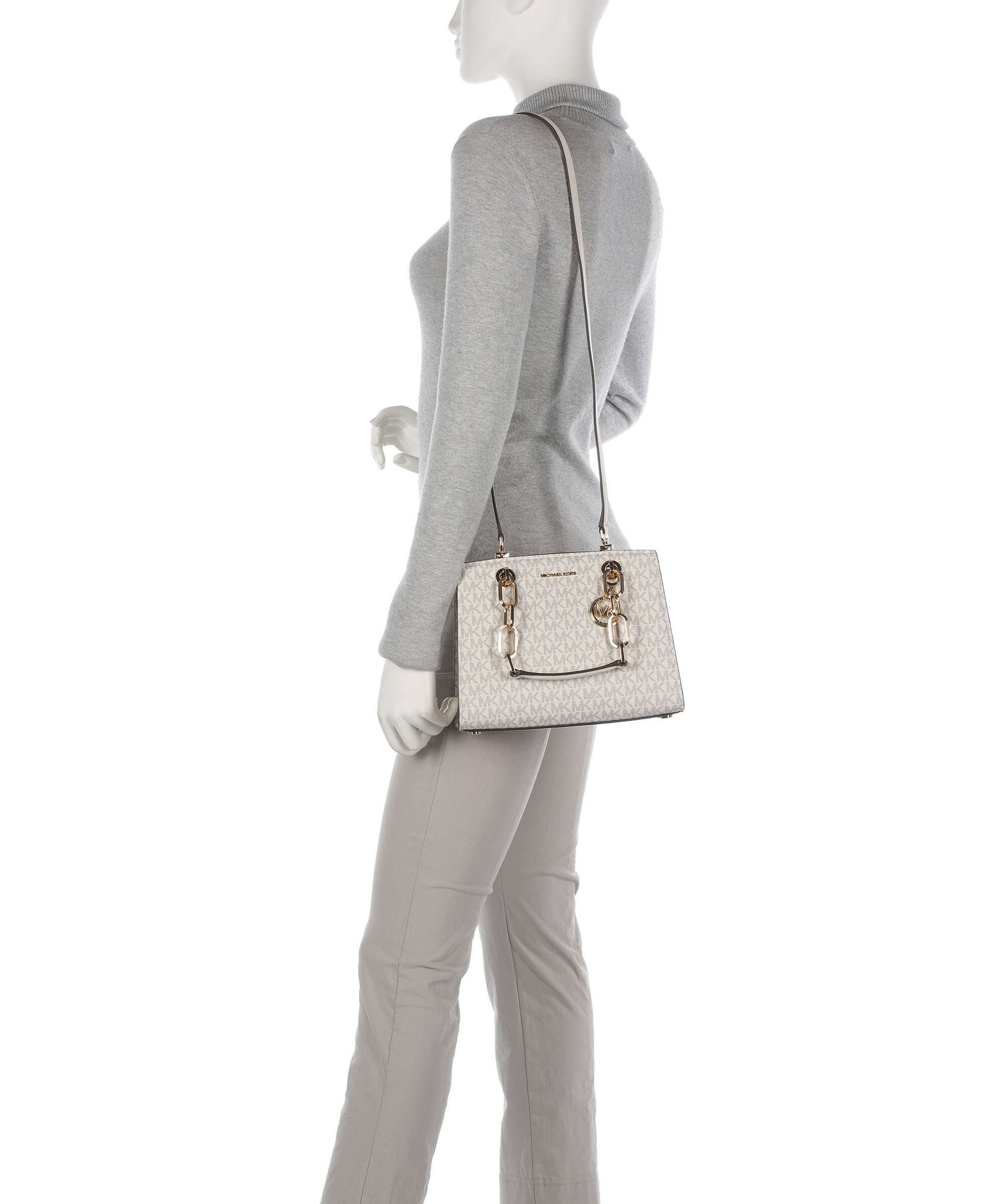 Michael Kors Cynthia Handbag vanilla cream - Image 3