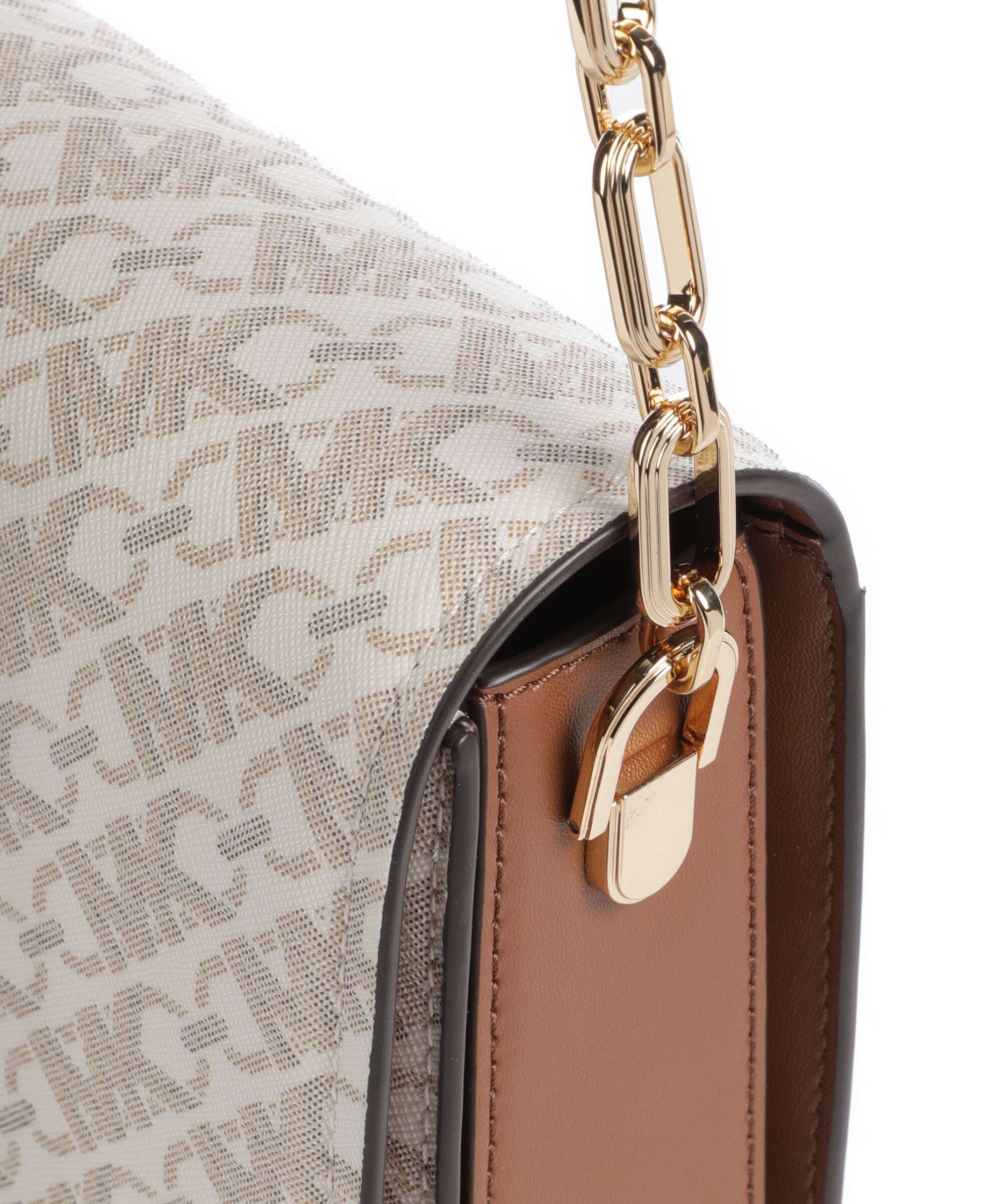 Michael Kors Delancey Crossbody bag vanilla/luggage - Image 4