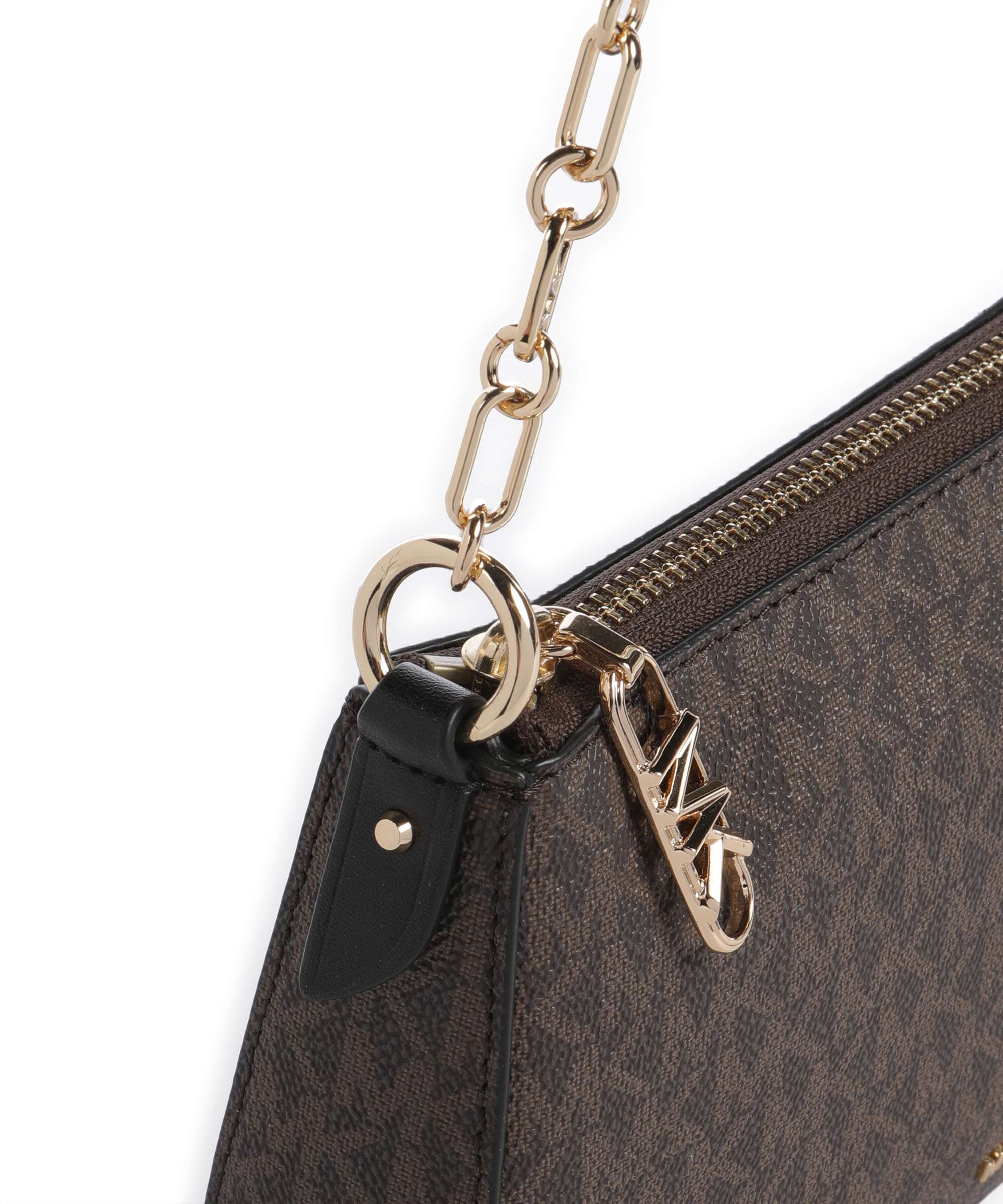 Michael Kors Empire Medium Shoulder bag brown/black - Image 4