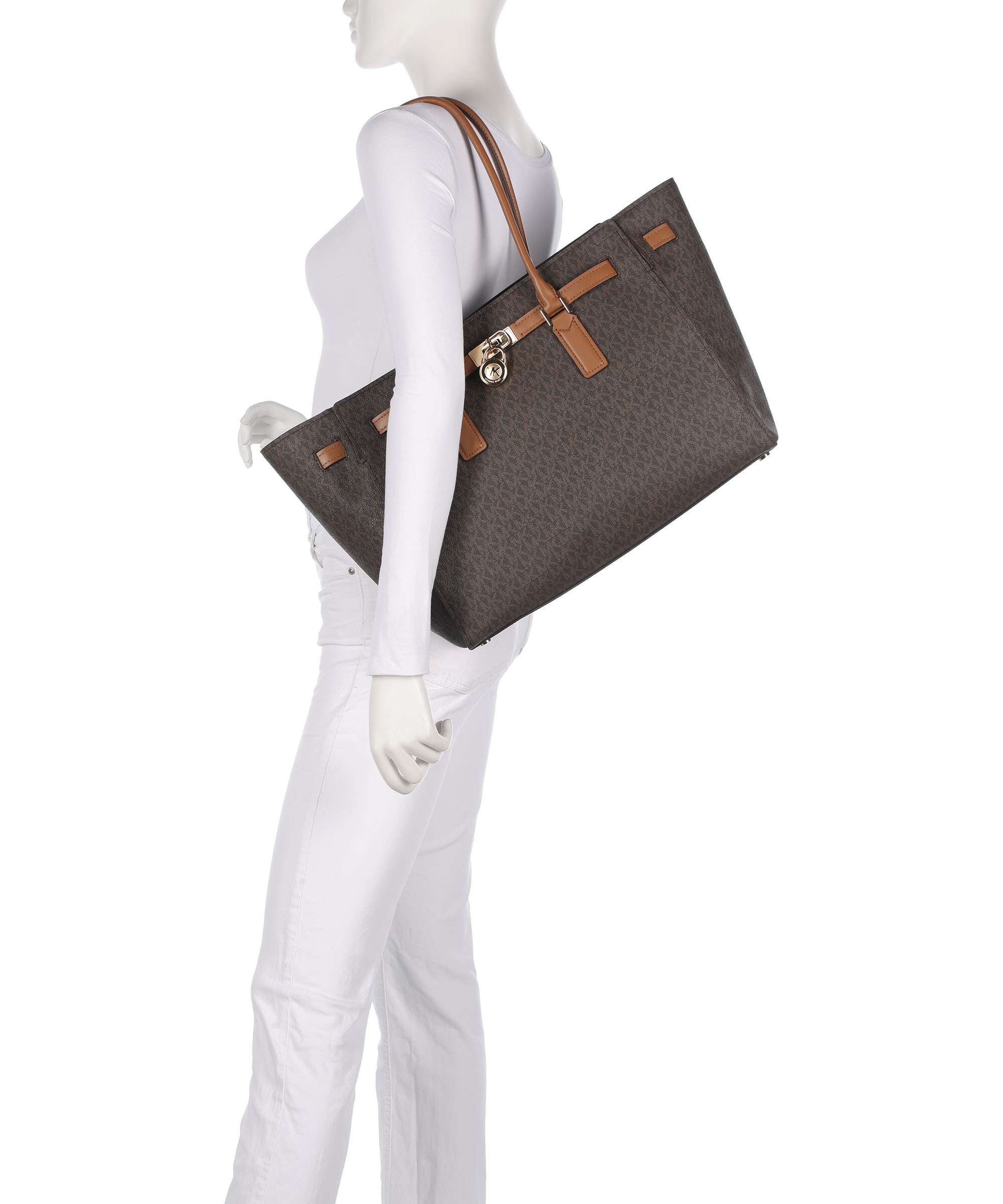 Michael Kors Hamilton Moderne Large Tote bag brown/acorn - Image 3