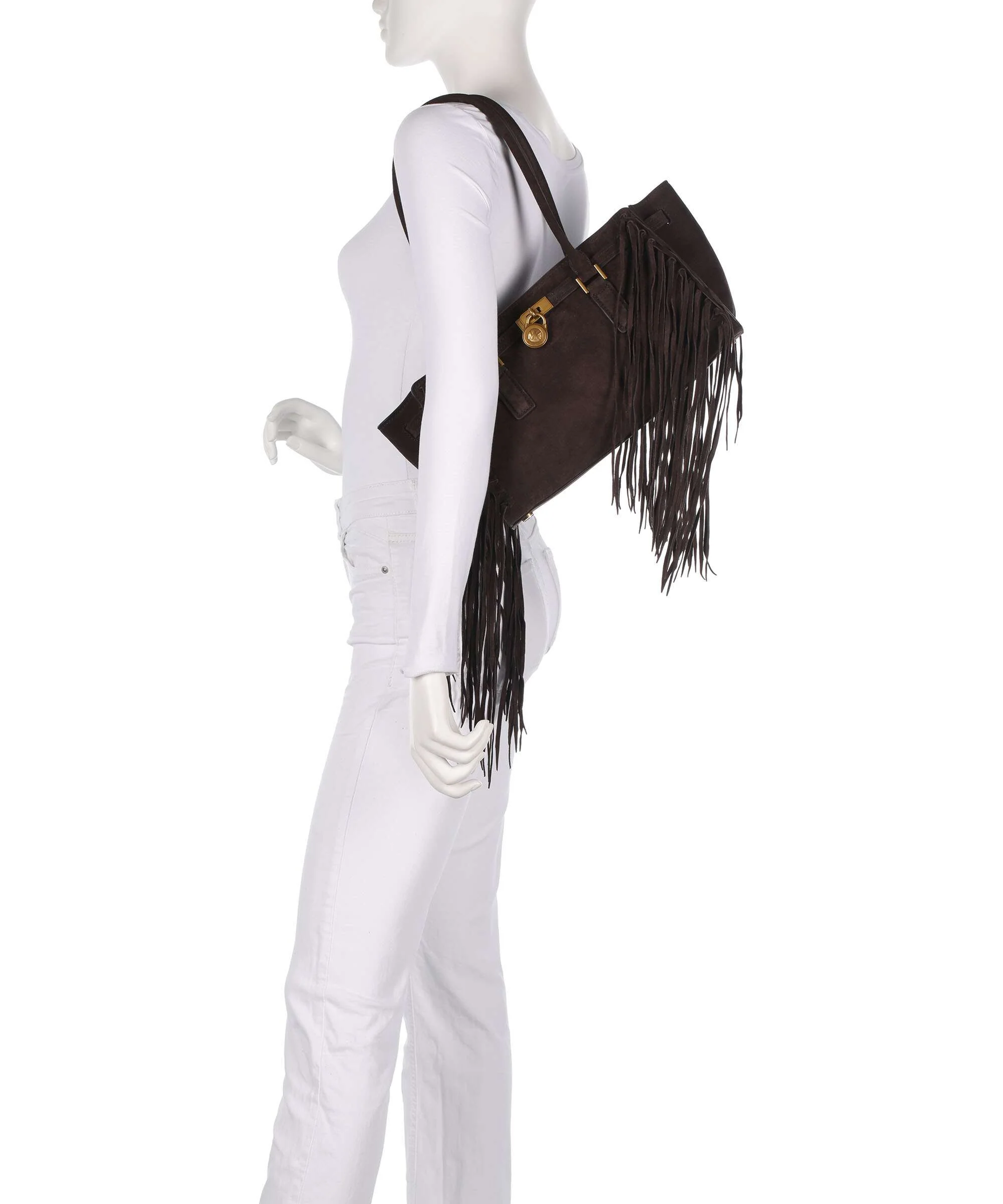 Michael Kors Hamilton Moderne Small Shoulder bag chocolate - Image 3