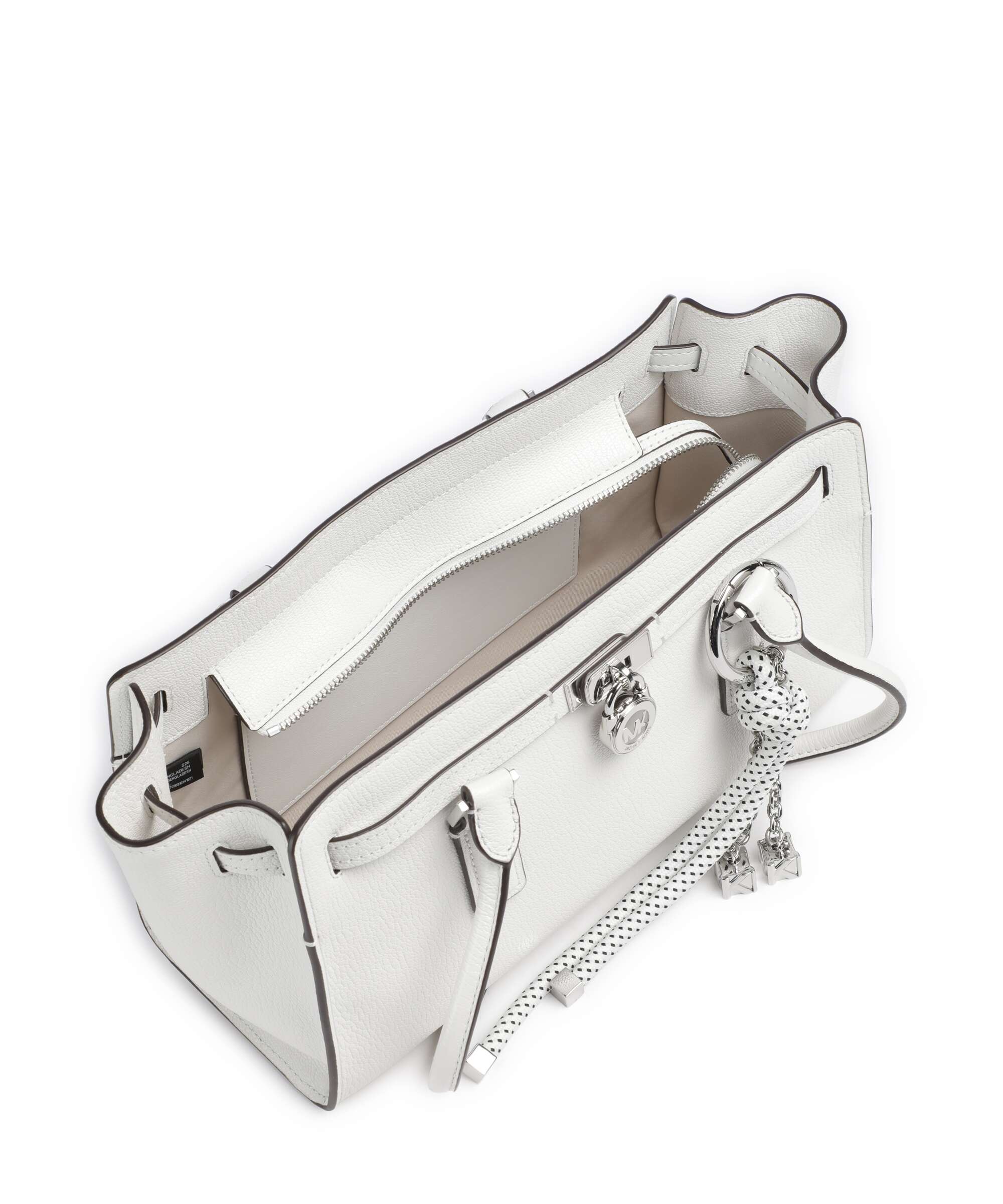 Michael Kors Hamilton Moderne Small Shoulder bag optic white - Image 6