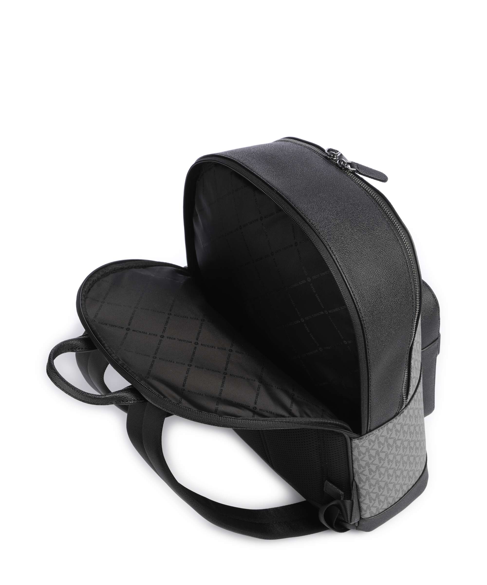 Michael Kors Hudson Backpack str gray/black - Image 4