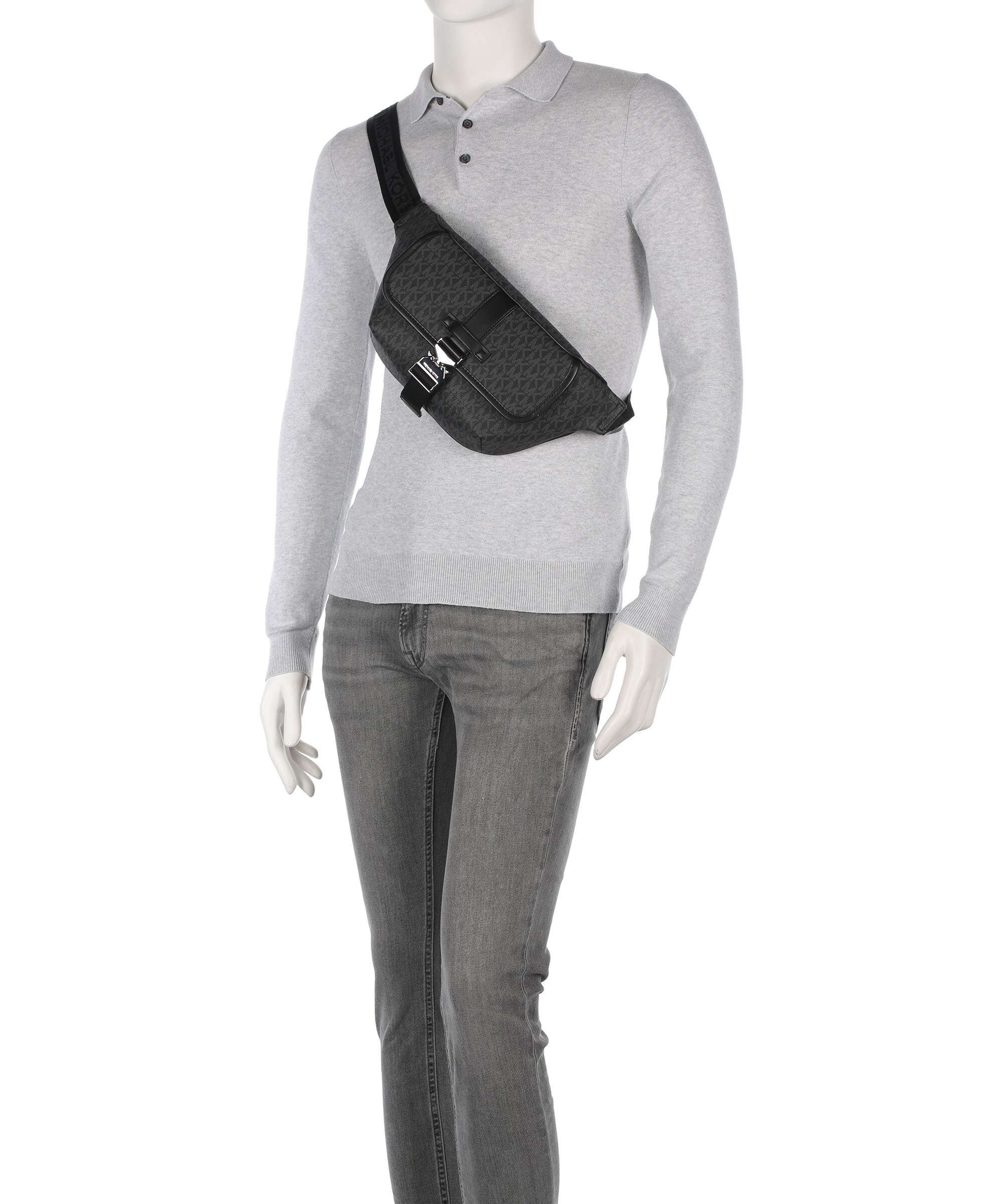Michael Kors Hudson Belt bag black - Image 3