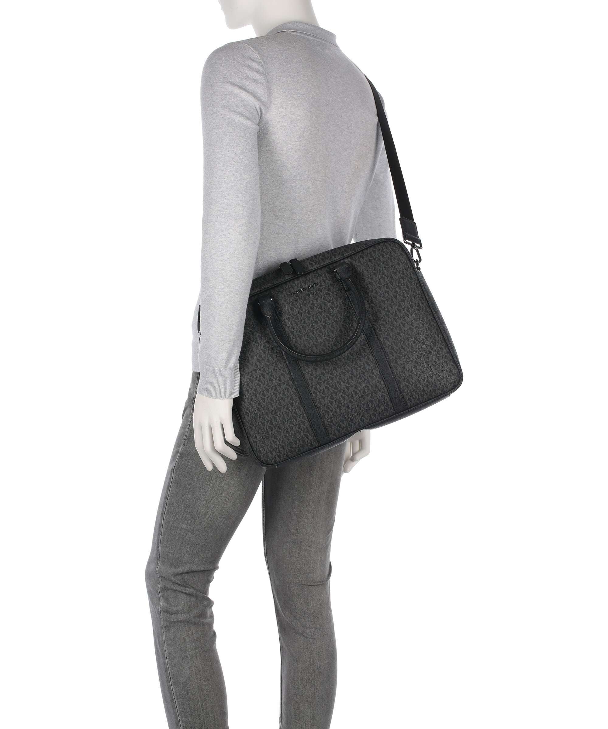 Michael Kors Hudson Briefcase black - Image 3