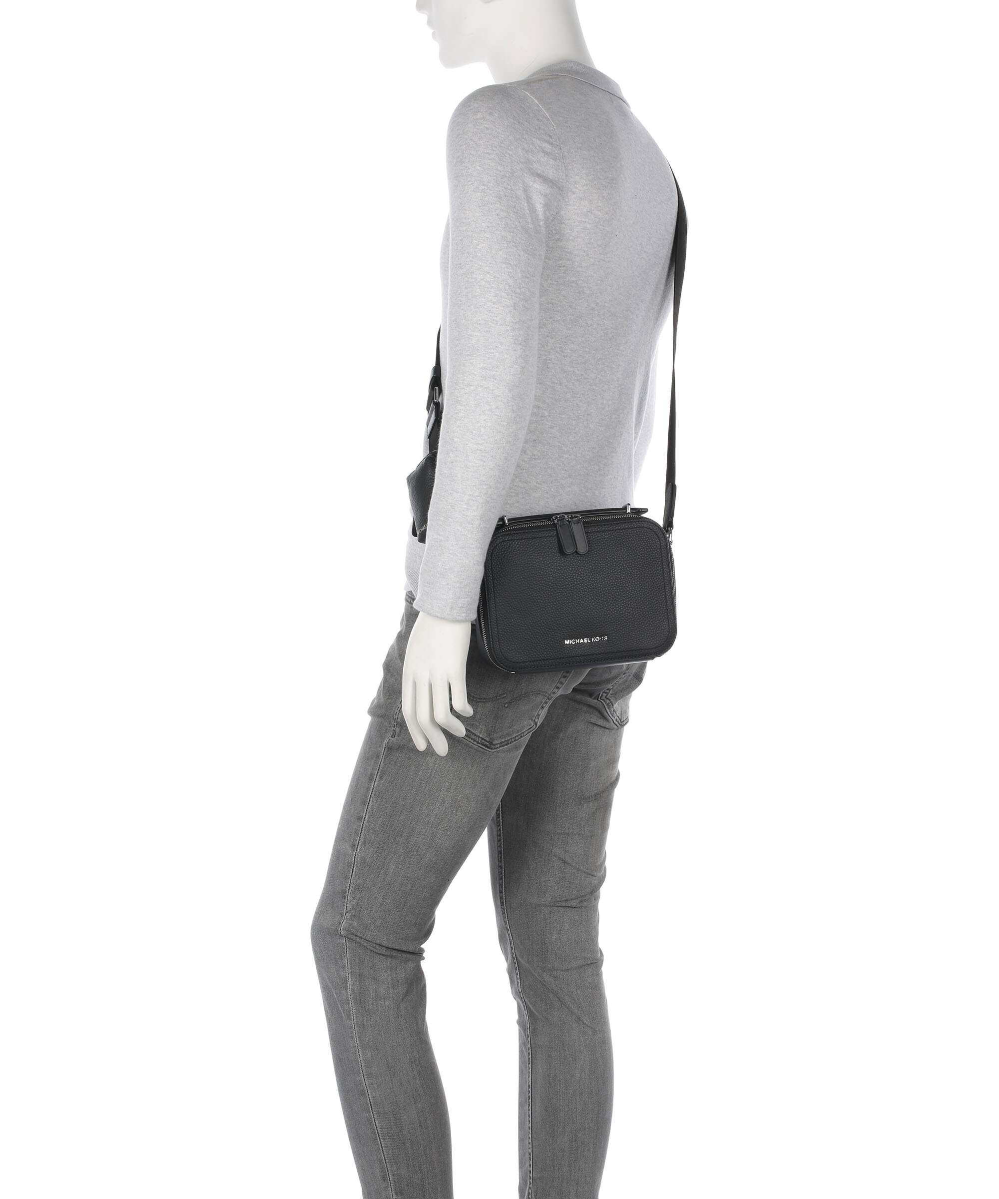 Michael Kors Hudson Crossbody bag black - Image 3