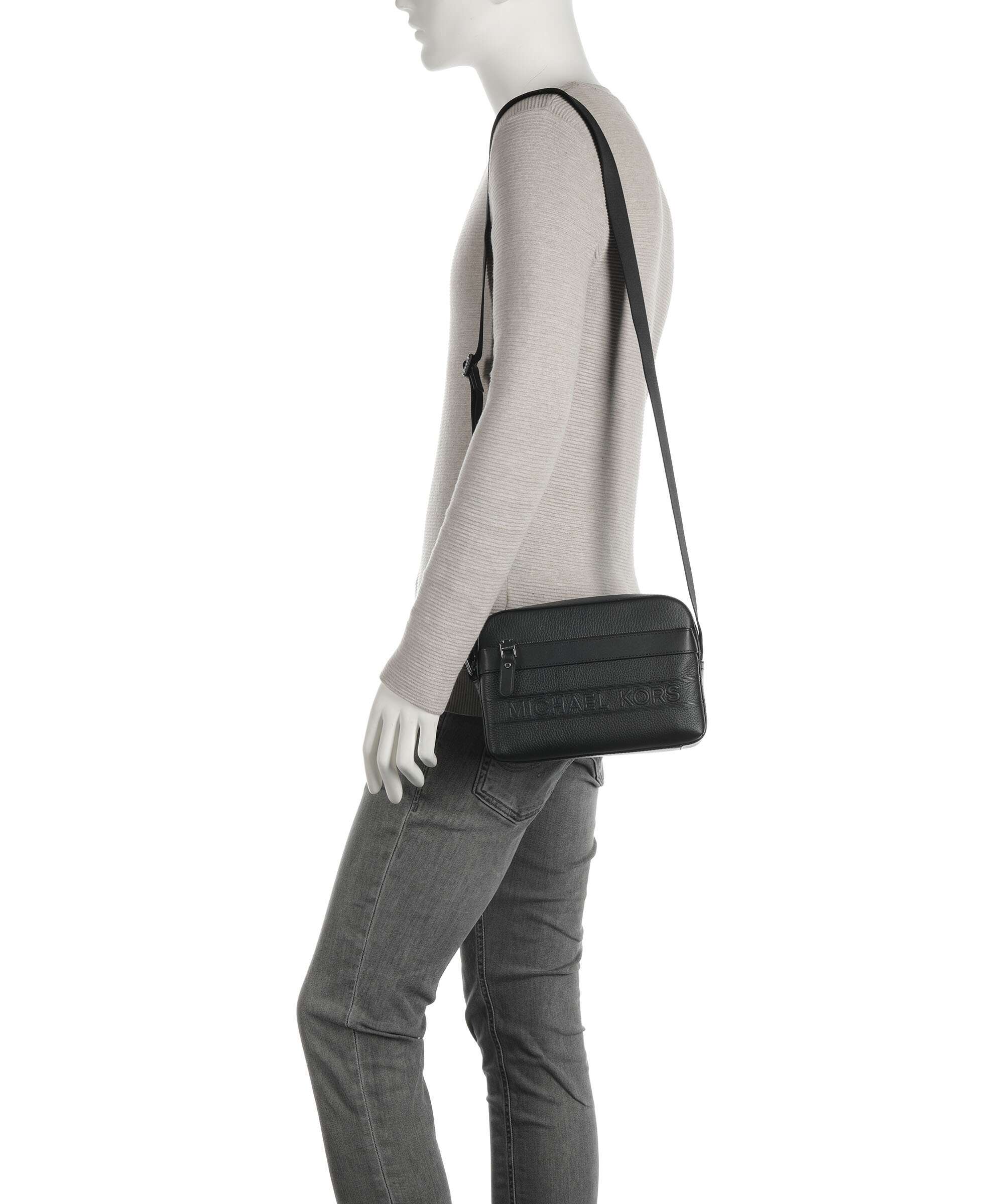 Michael Kors Hudson Crossbody bag black - Image 3
