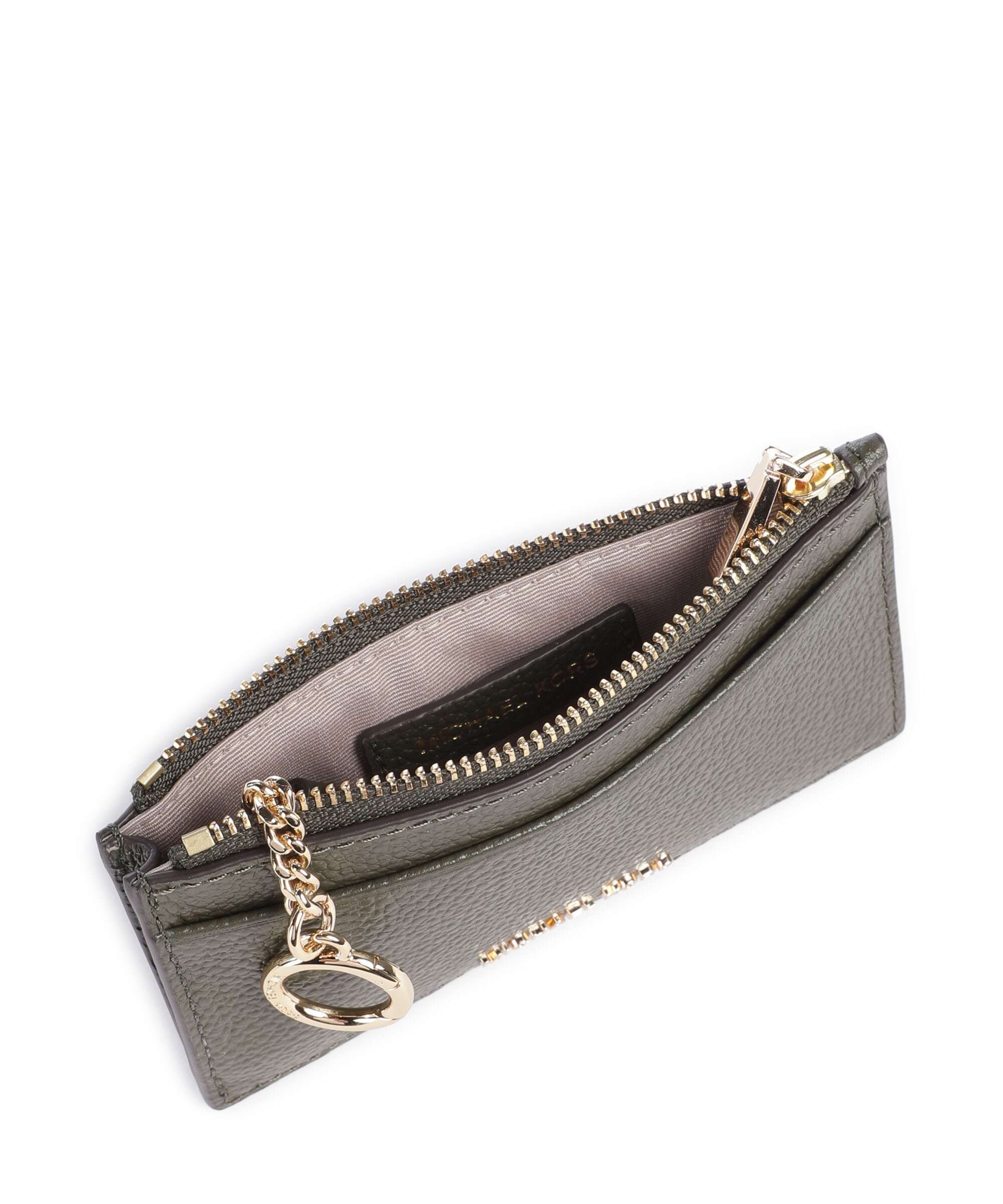 Michael Kors Jet Set Credit card holder ivy - Image 4