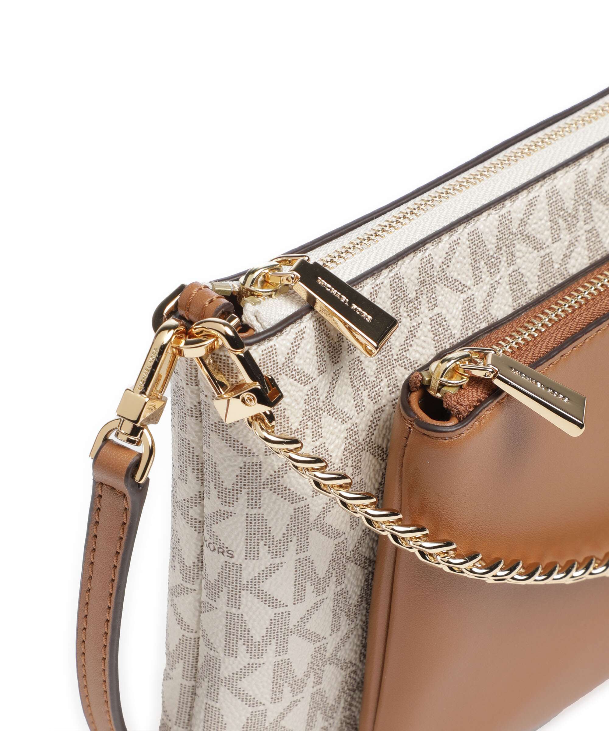 Michael Kors Jet Set Crossbody bag vanilla/acorn - Image 4
