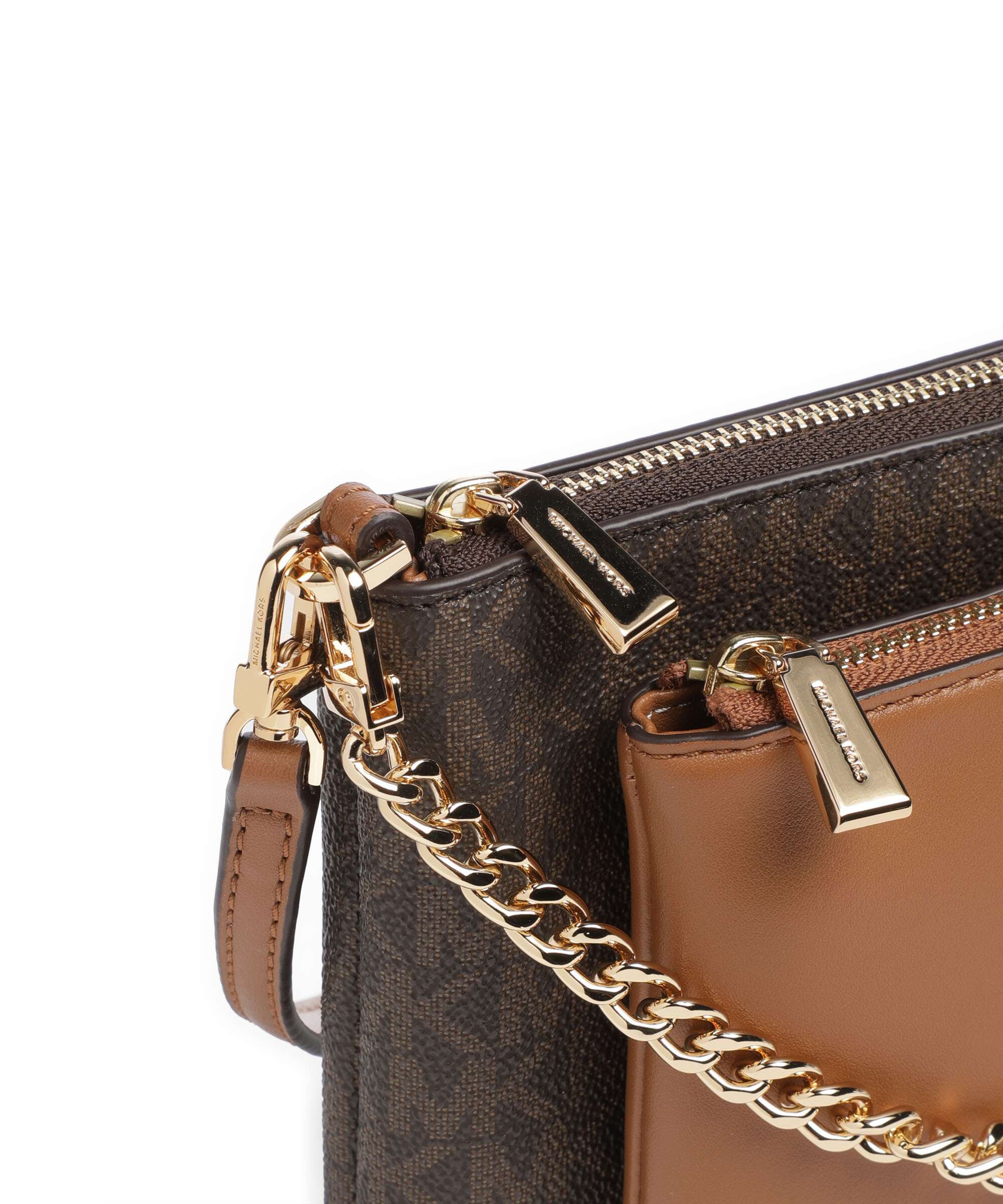 Michael Kors Jet Set Crossbody bag brown/acorn - Image 4