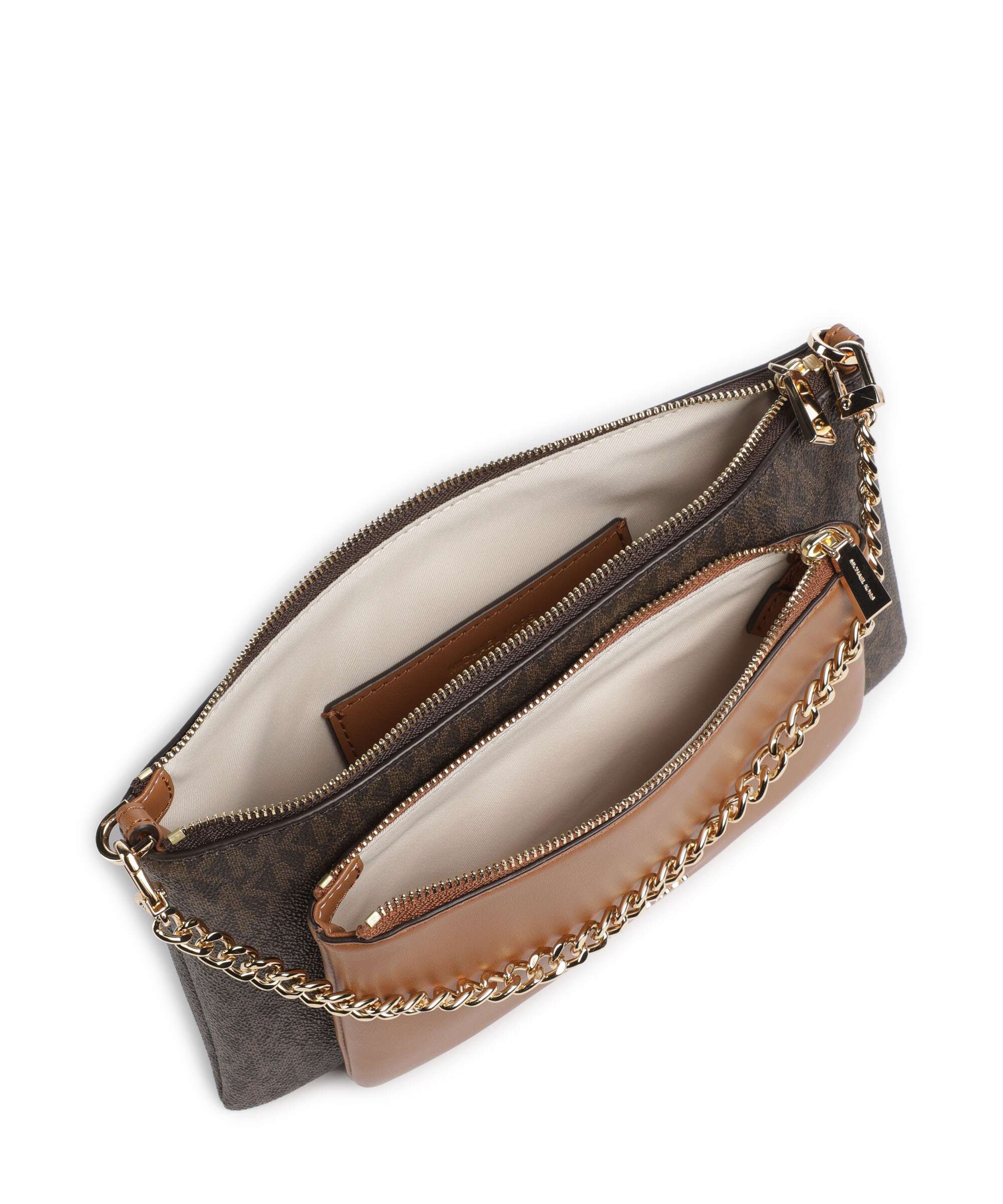 Michael Kors Jet Set Crossbody bag brown/acorn - Image 6