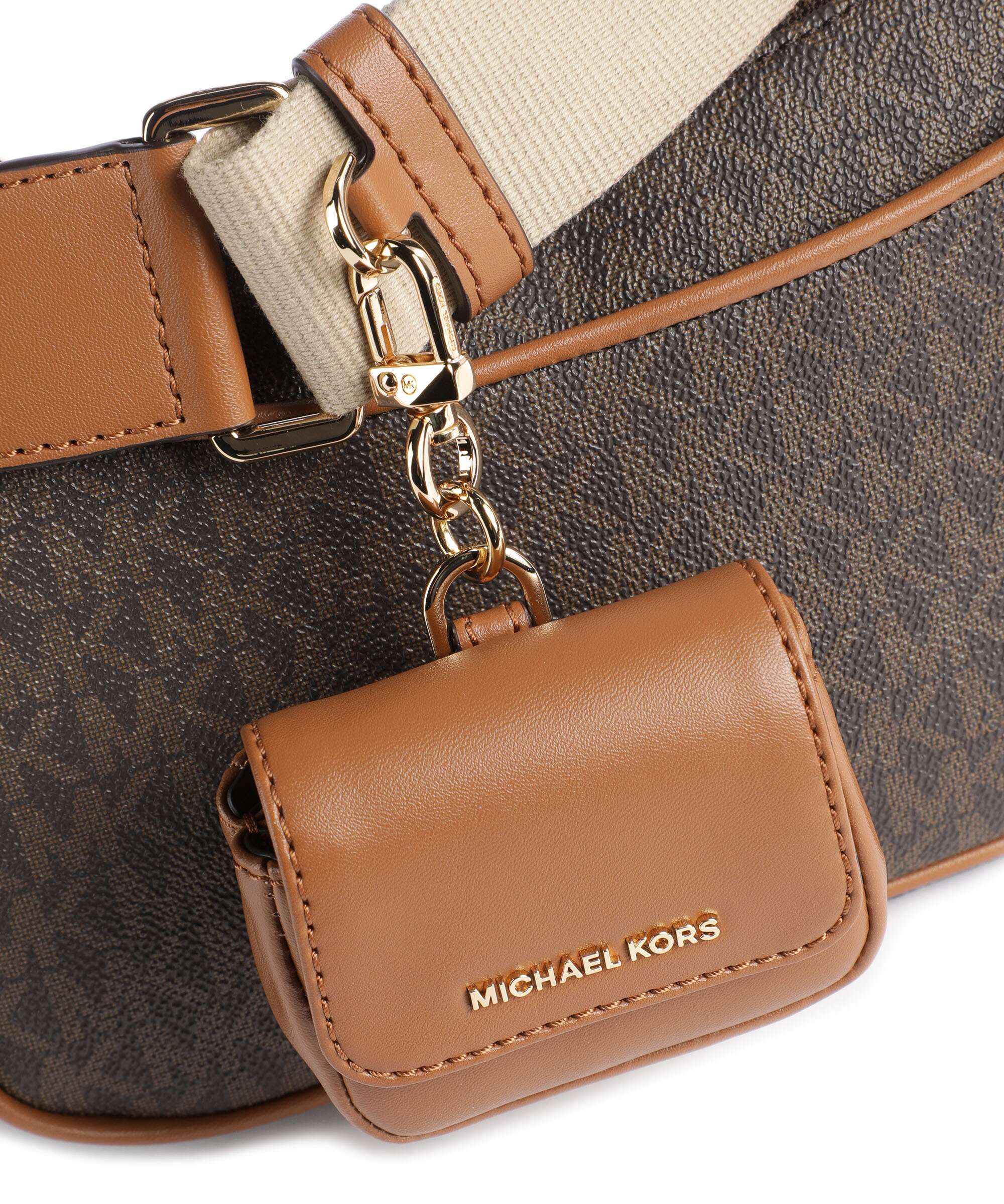 Michael Kors Jet Set Crossbody bag brown/acorn - Image 4