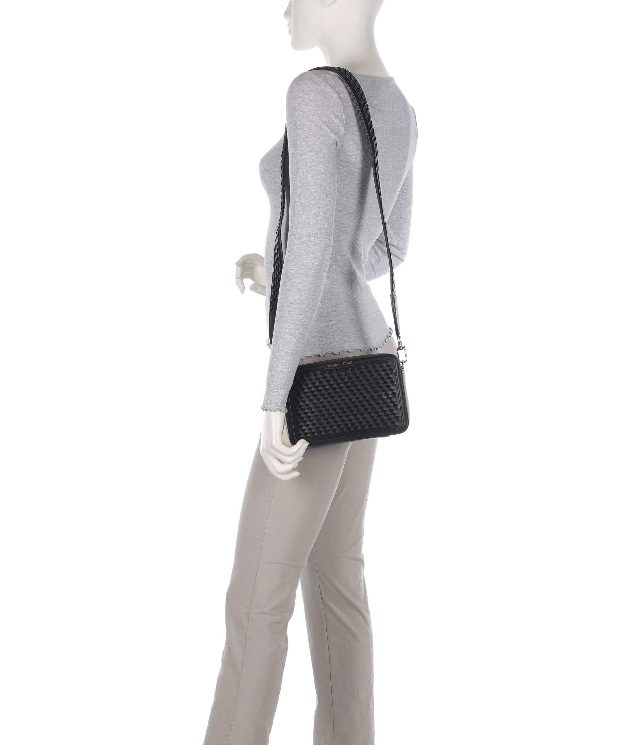 Michael Kors Jet Set Crossbody bag black - Image 3