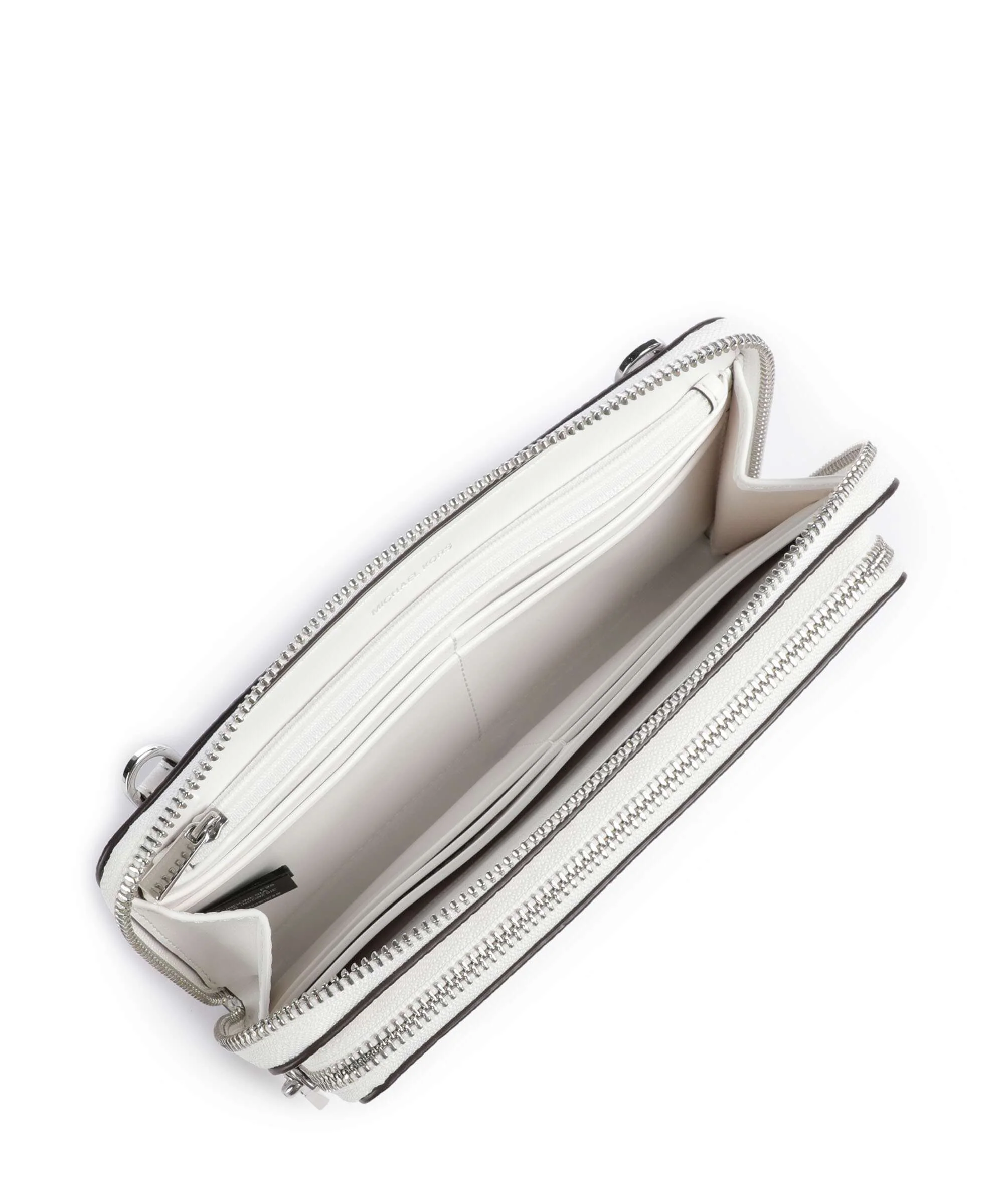 Michael Kors Jet Set Large Continental Crossbody bag optic white - Image 6