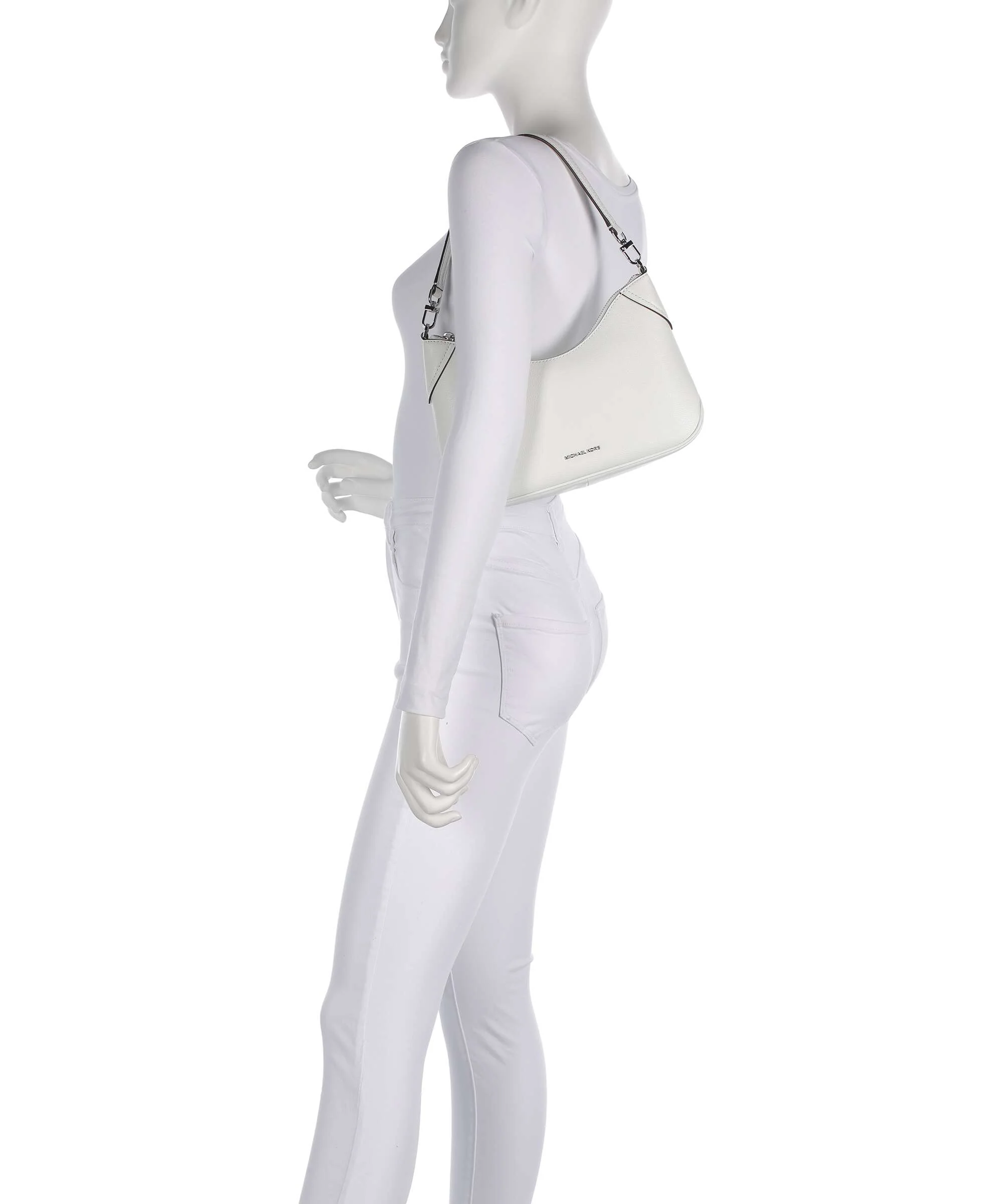 Michael Kors Jet Set Medium Shoulder bag optic white - Image 3
