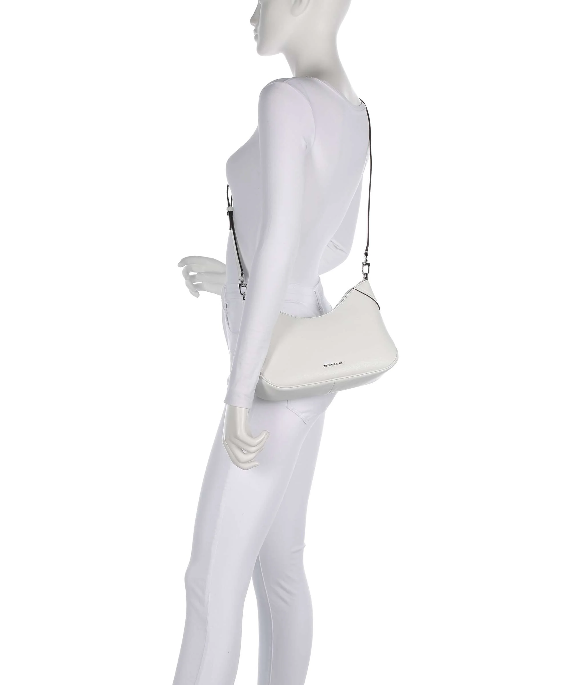 Michael Kors Jet Set Medium Shoulder bag optic white - Image 4