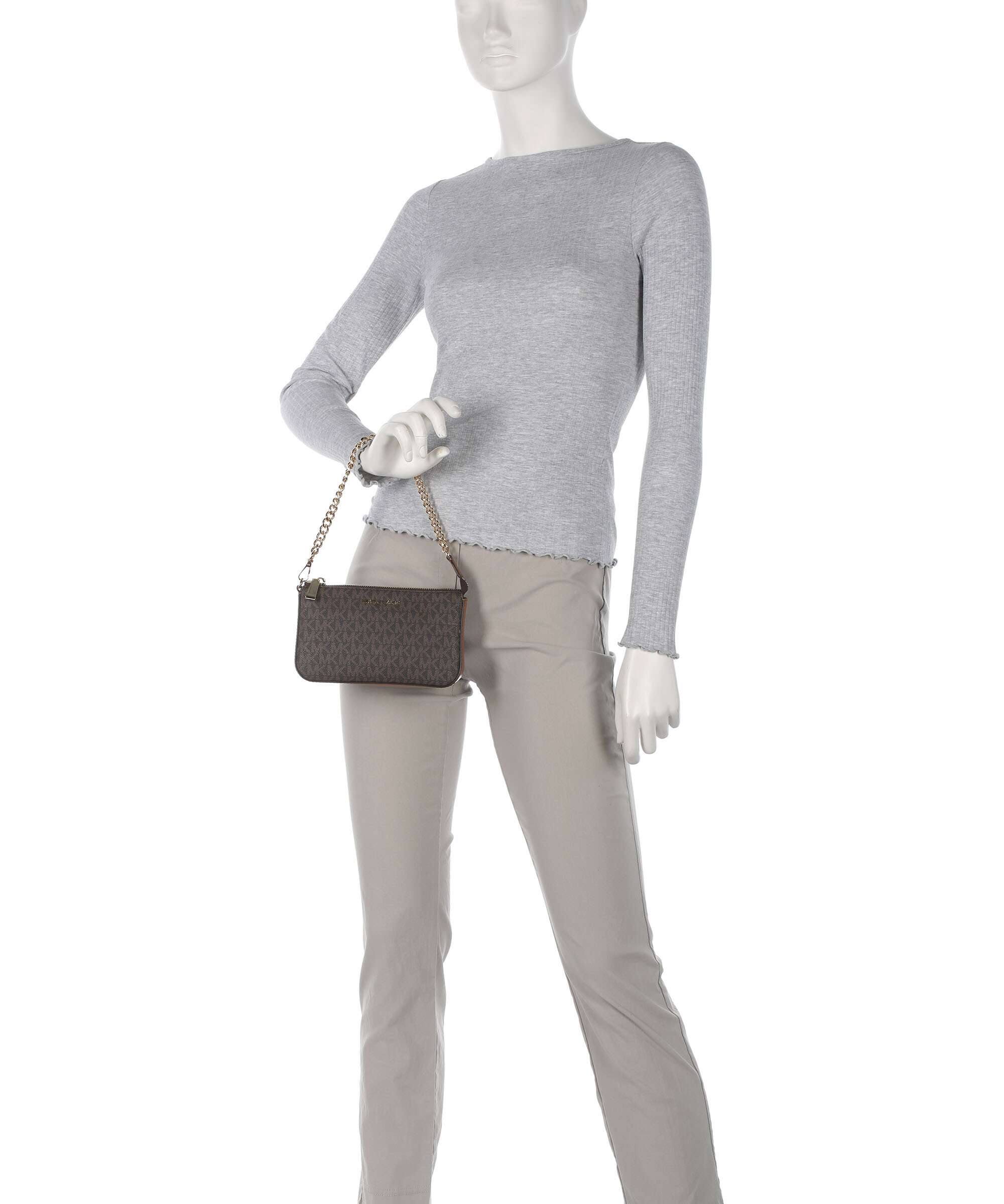 Michael Kors Jet Set Shoulder bag brown - Image 4