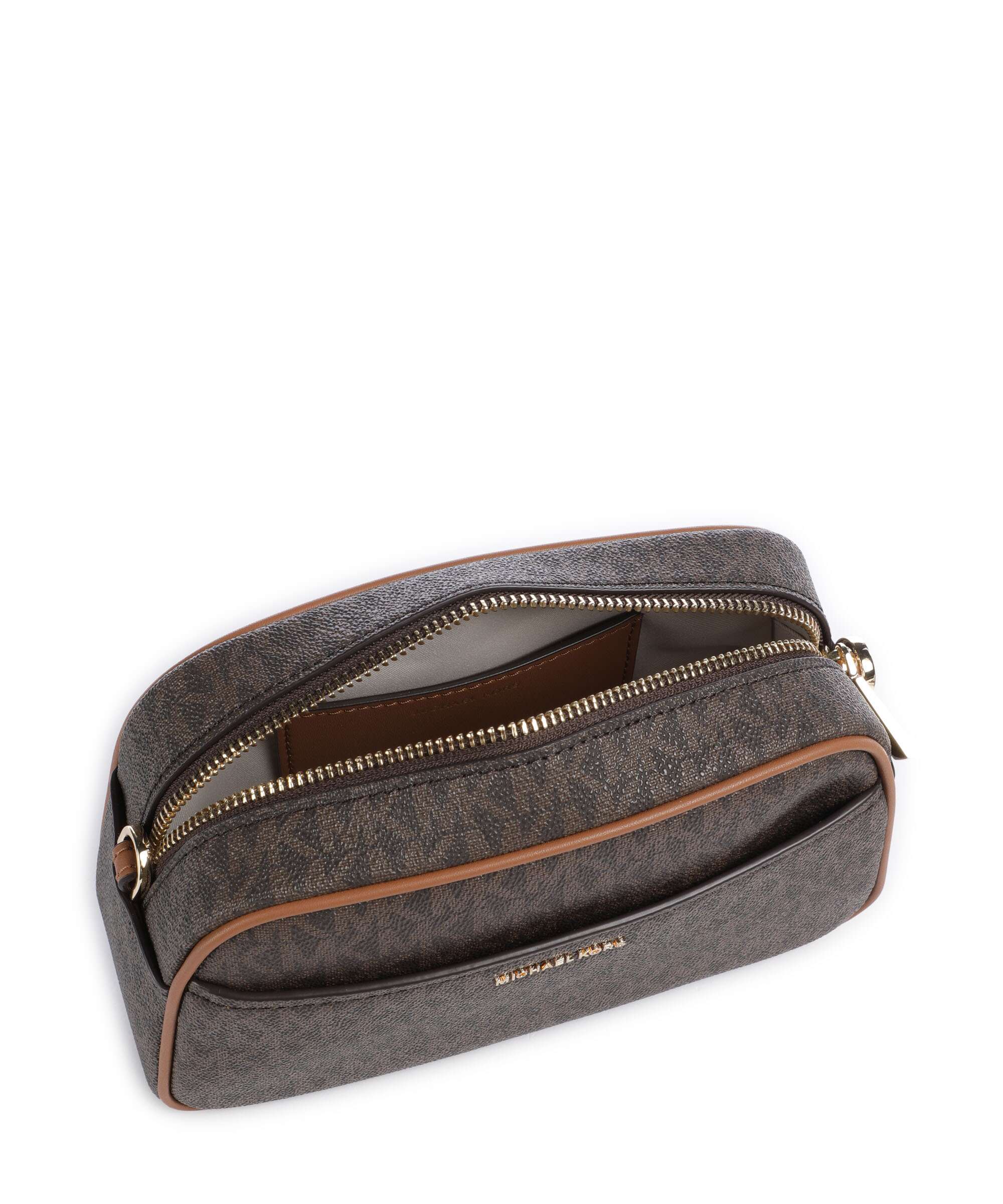 Michael Kors Jet Set Small Crossbody bag brown/acorn - Image 6