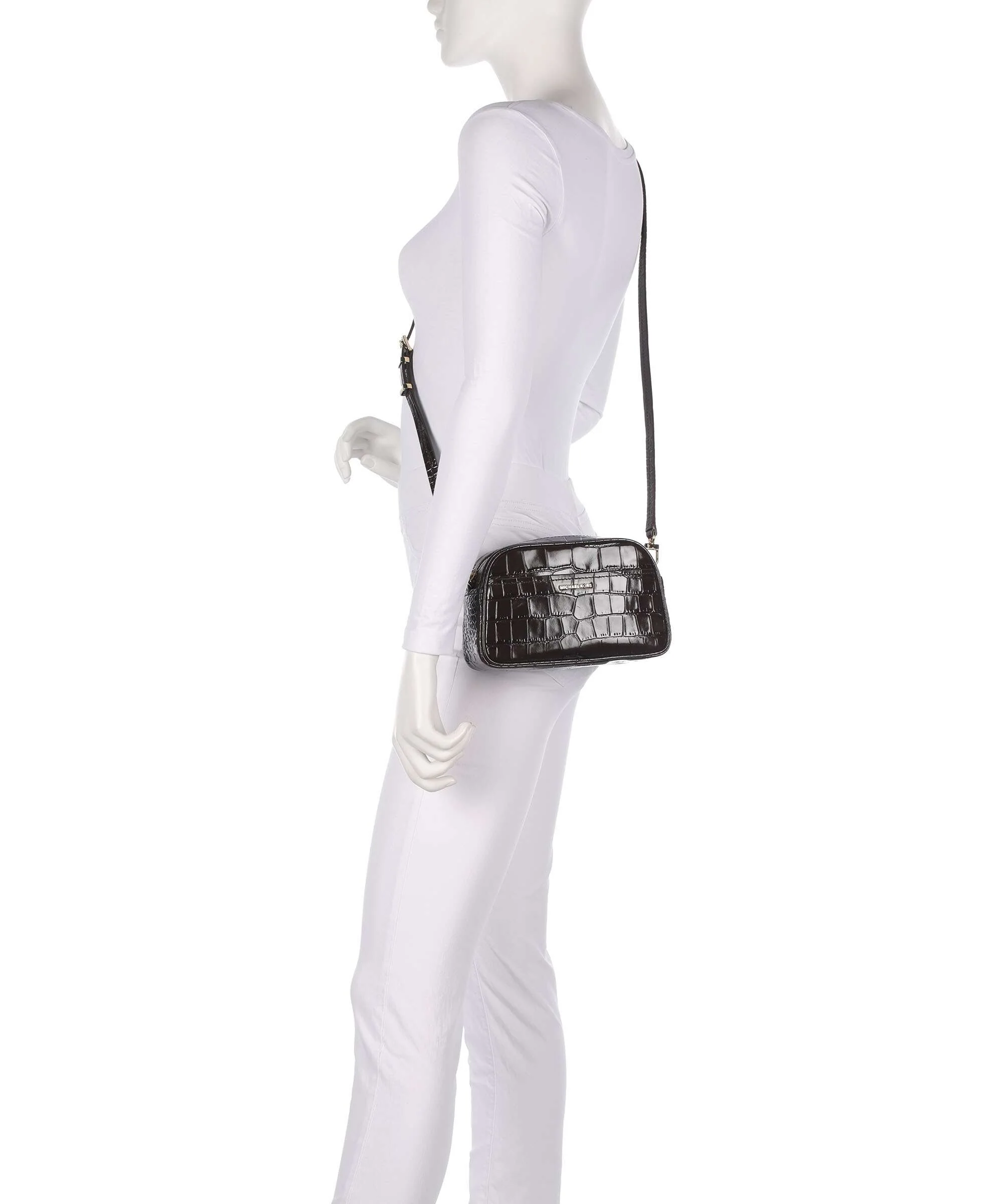 Michael Kors Jet Set Small Crossbody bag chocolate - Image 3