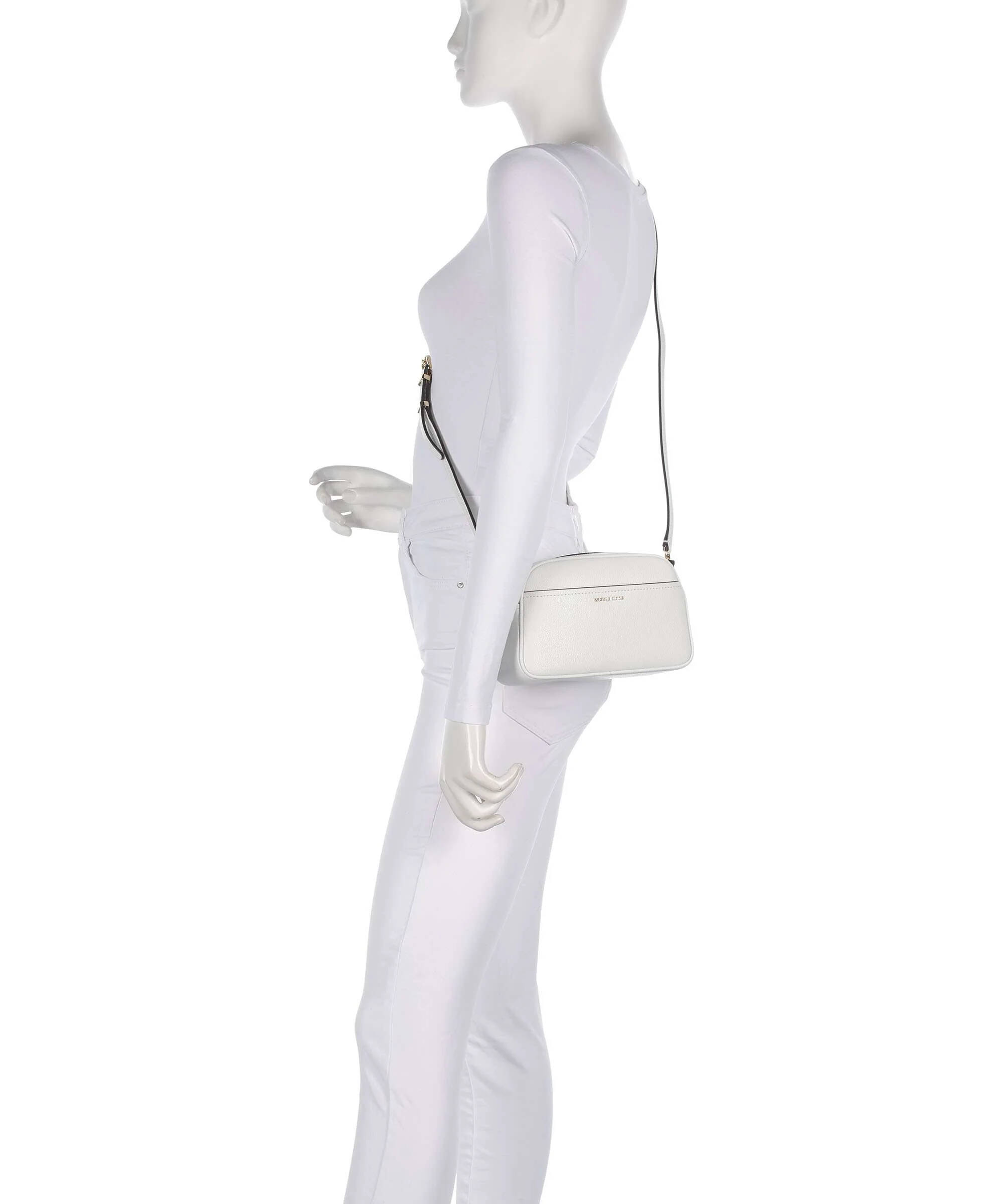 Michael Kors Jet Set Small Crossbody bag optic white - Image 3