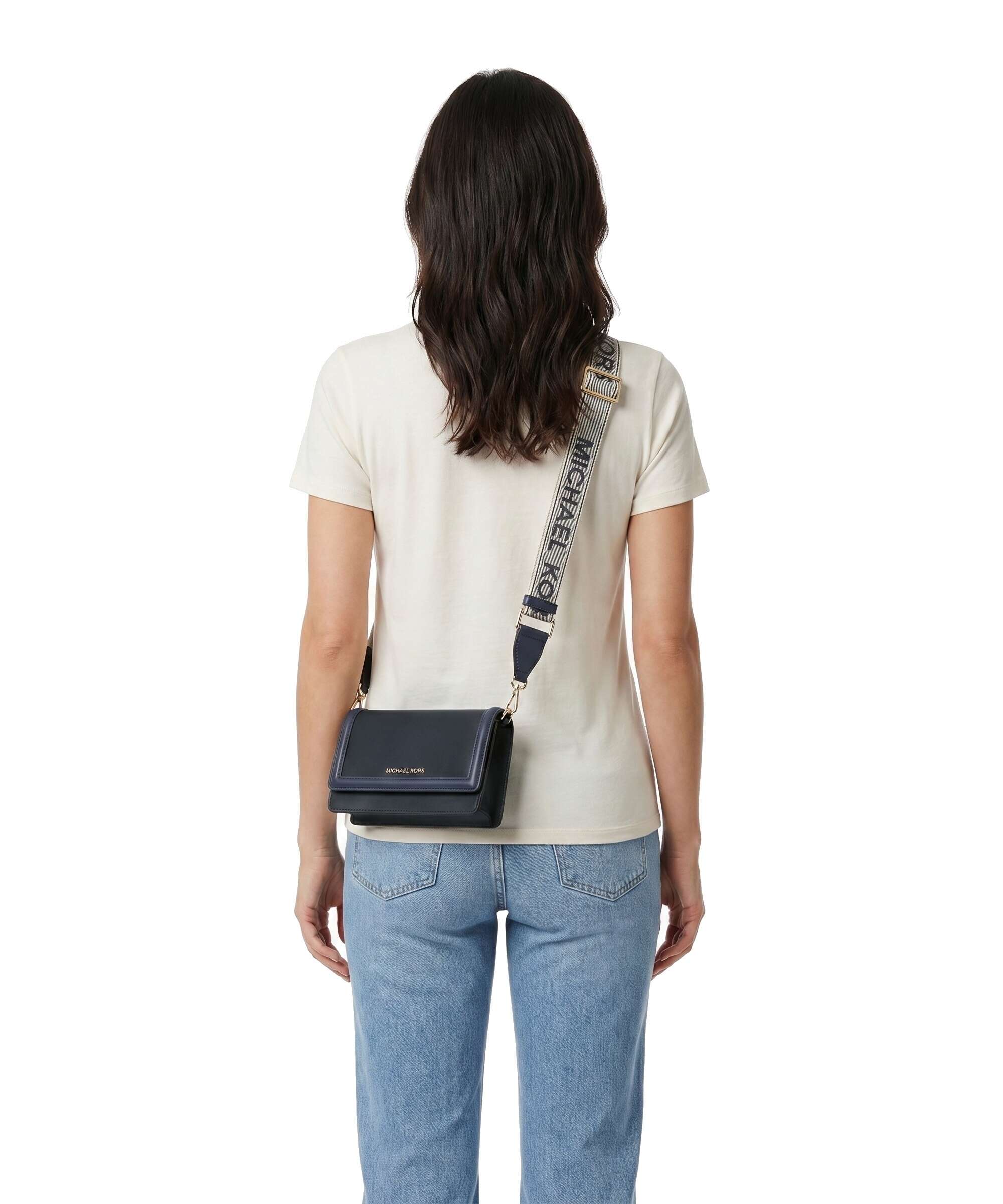 Michael Kors Jet Set Small Wallet navy - Image 3