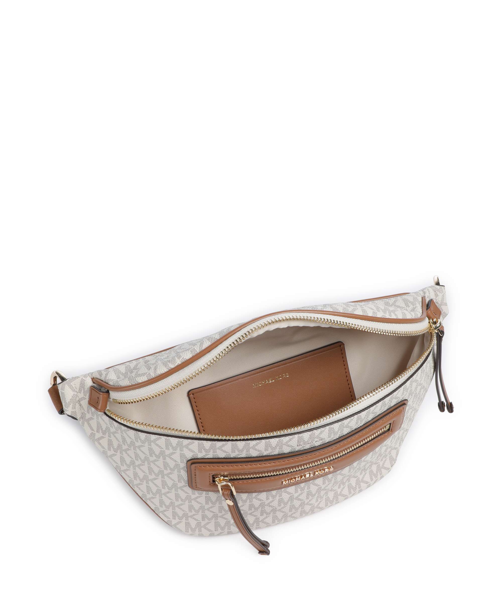 Michael Kors Jet Set Travel Medium Belt bag vanilla/acorn - Image 5