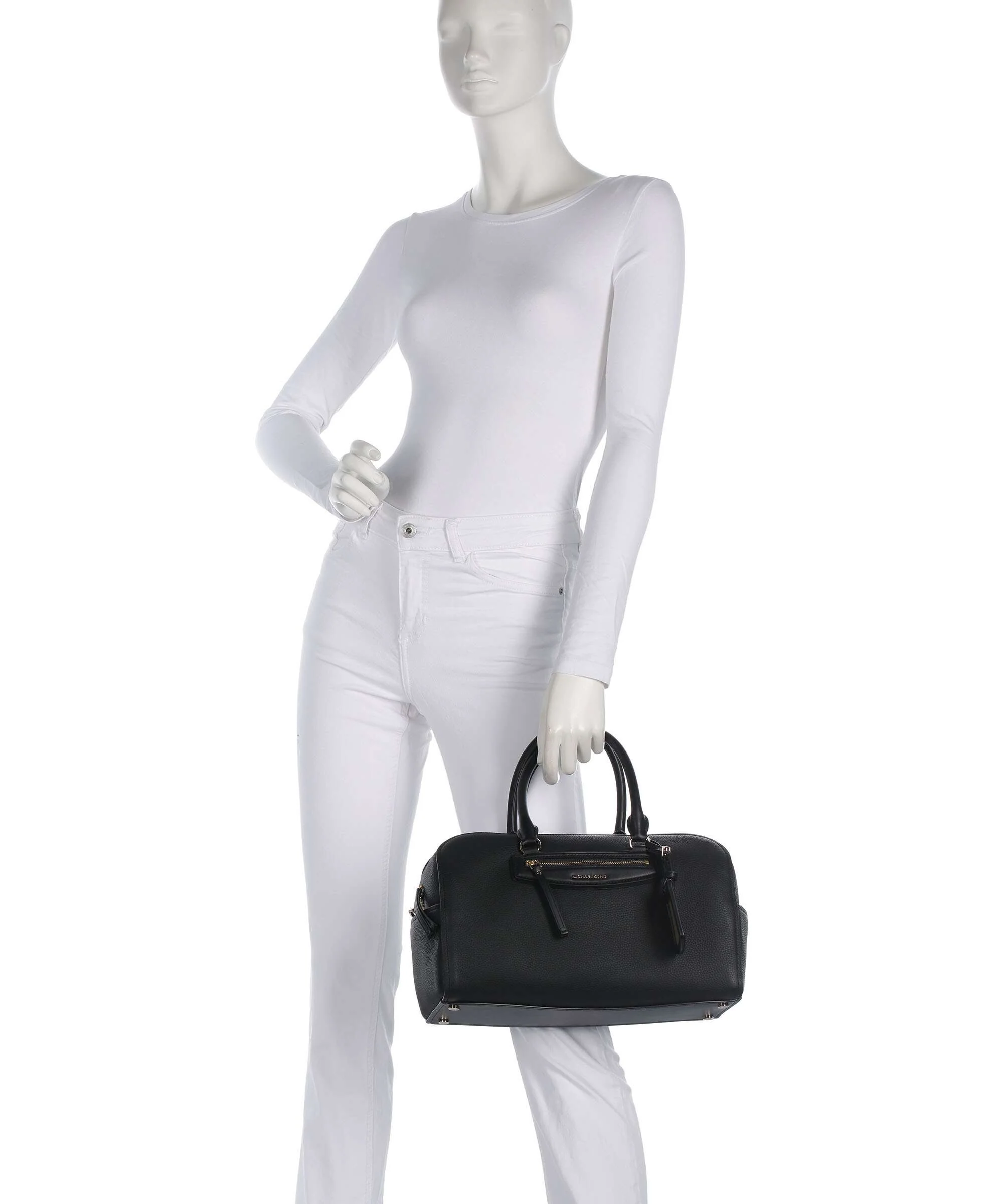 Michael Kors Jet Set Travel Medium Handbag black - Image 3