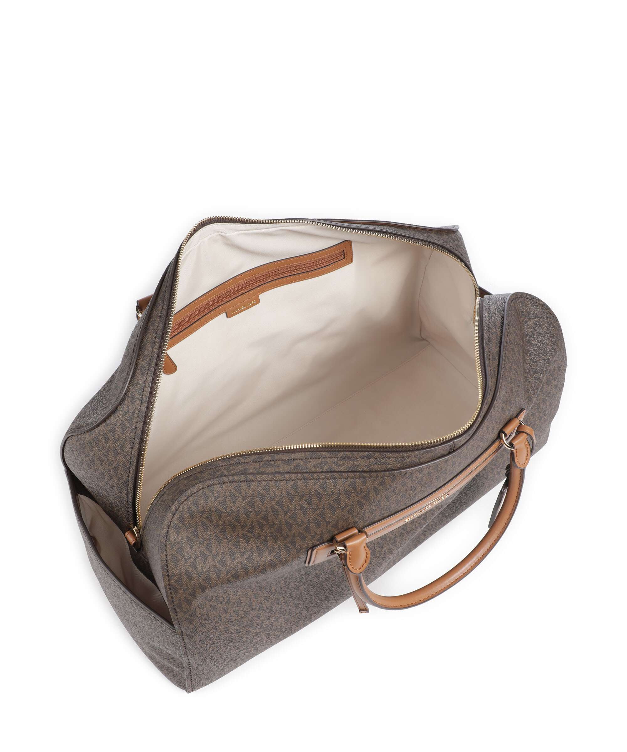 Michael Kors Jet Set Travel XL Weekend bag brown/acorn - Image 5