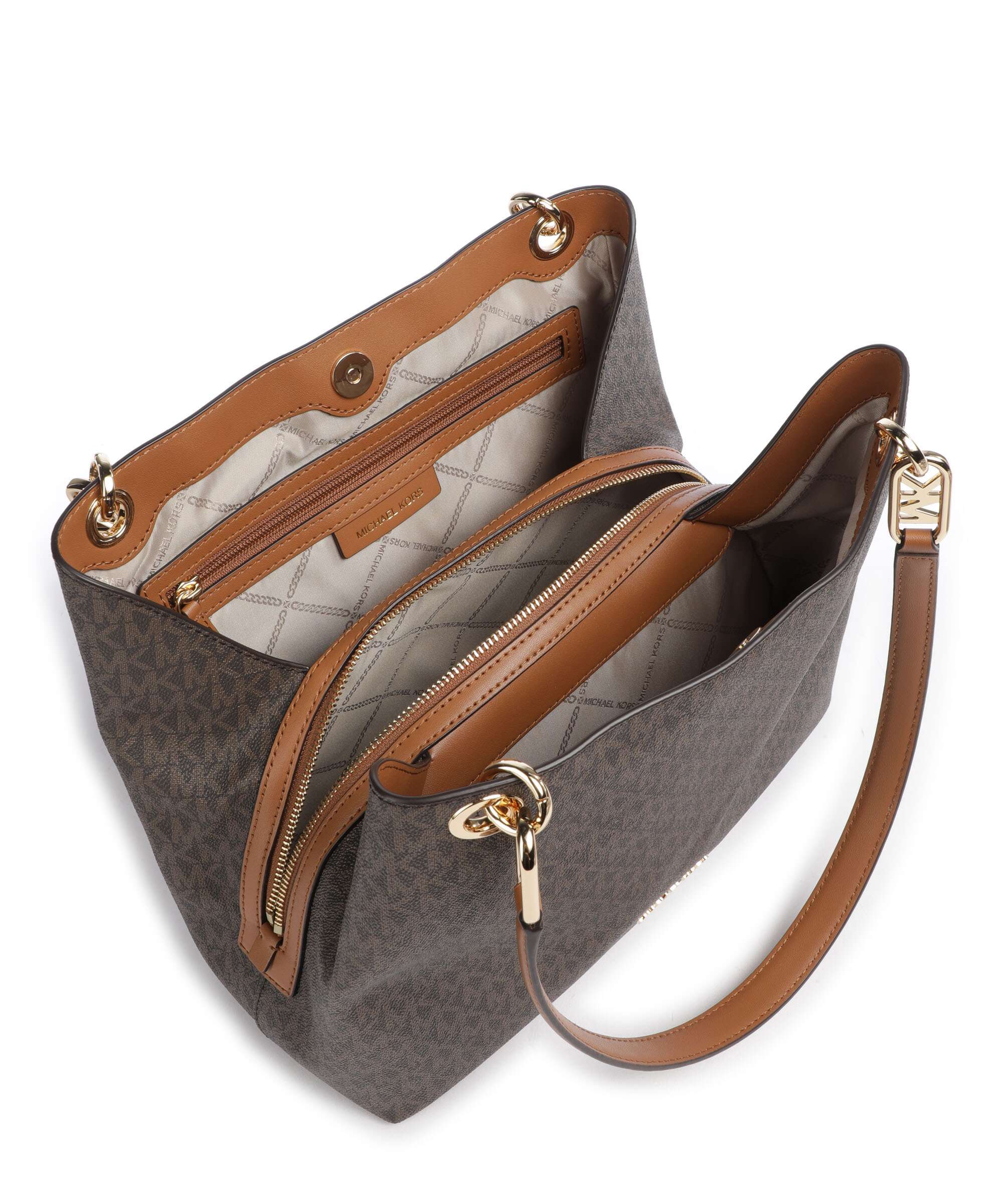 Michael Kors Kensington Hobo bag brown/acron - Image 6