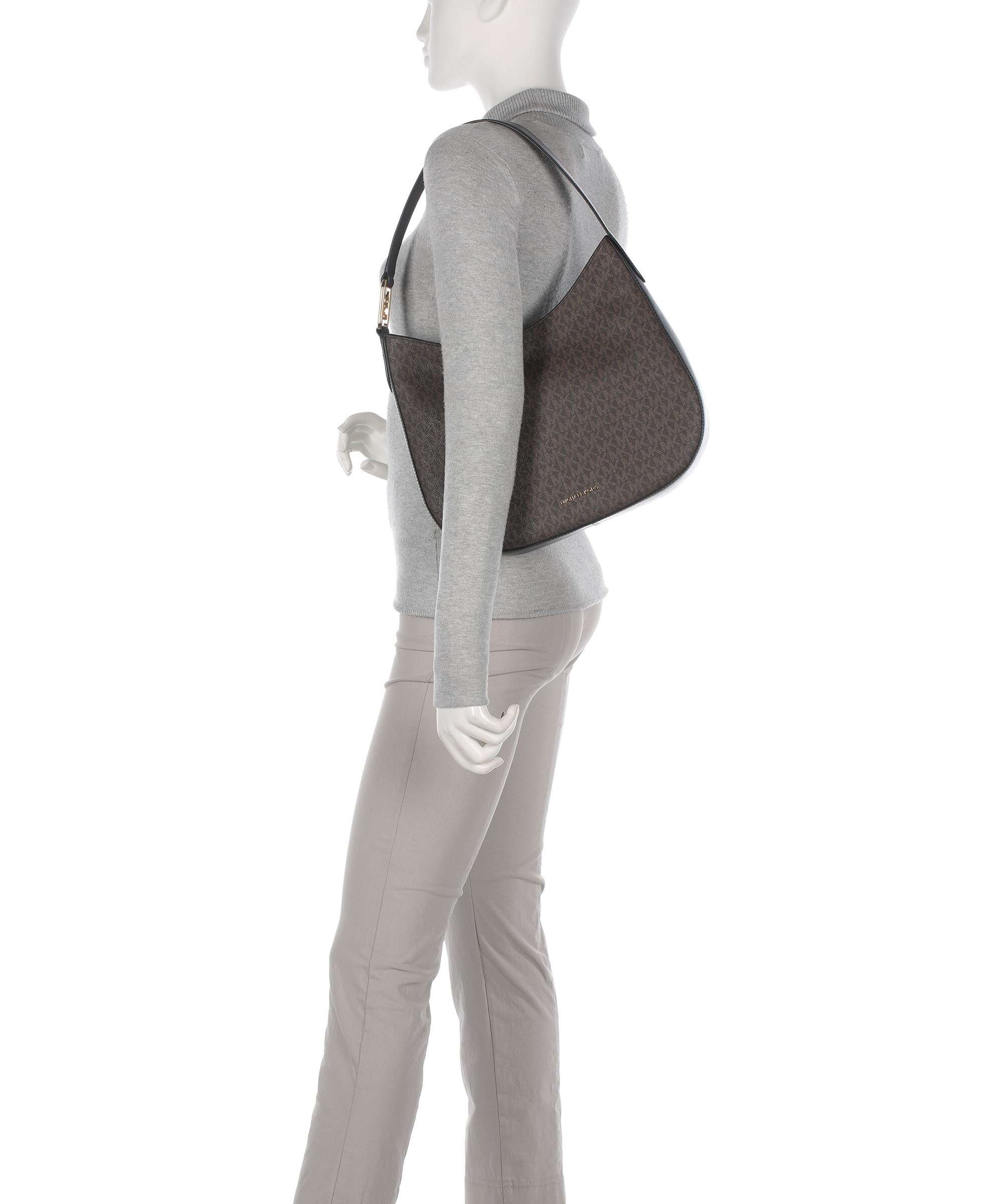 Michael Kors Kensington Hobo bag brown/black - Image 3