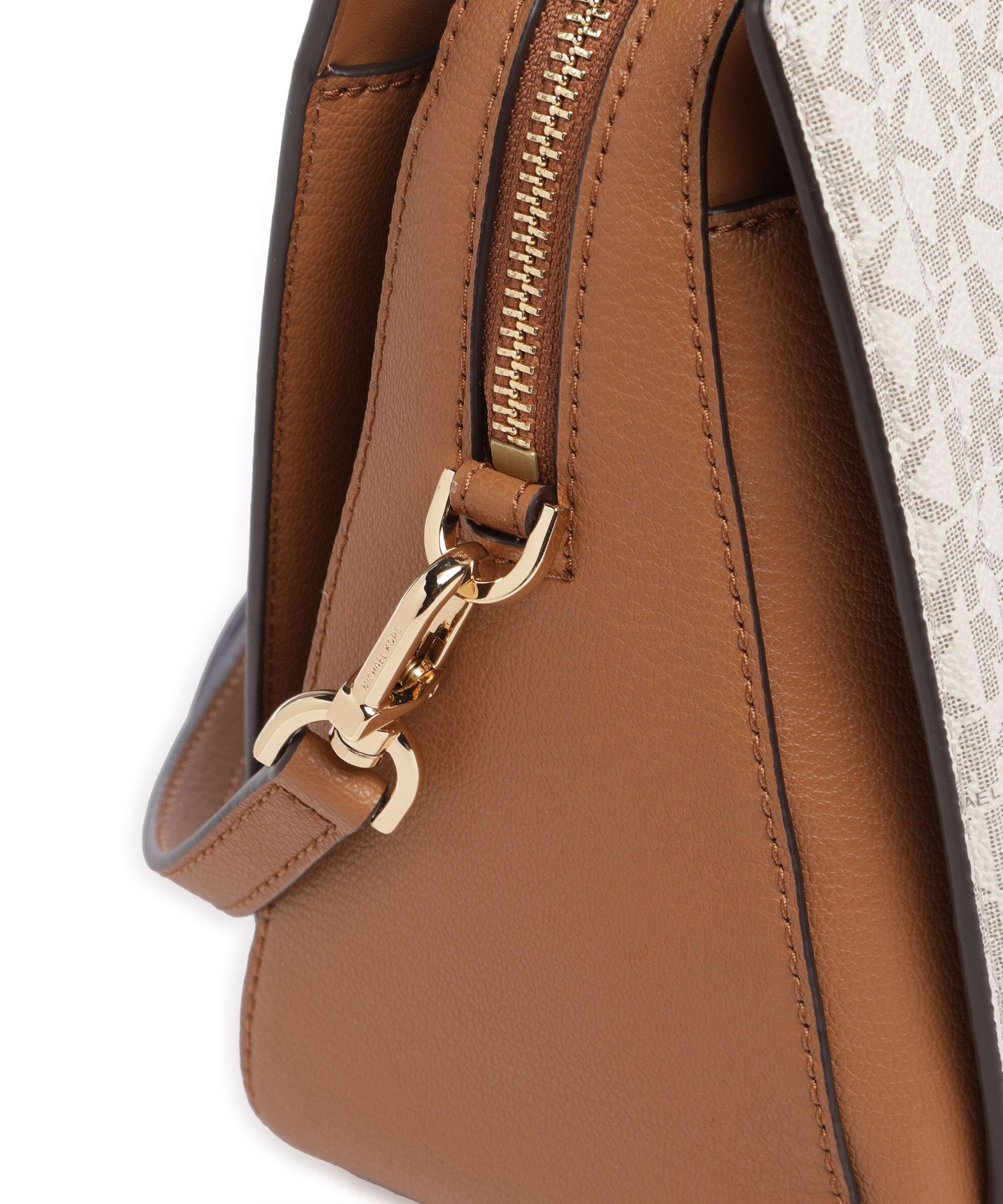 Michael Kors Laila Handbag vanilla/acorn - Image 4