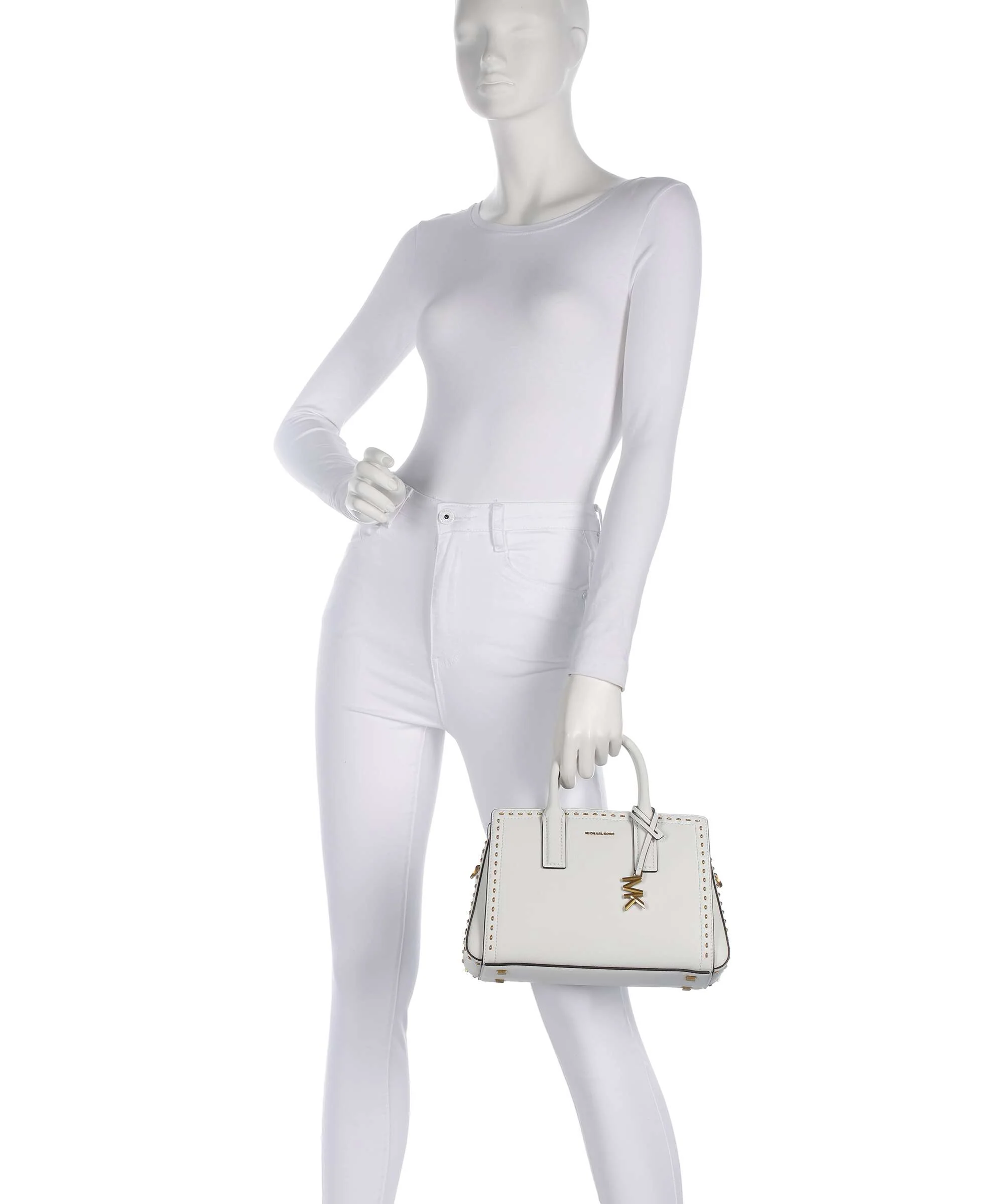 Michael Kors Laila Small Handbag optic white - Image 3