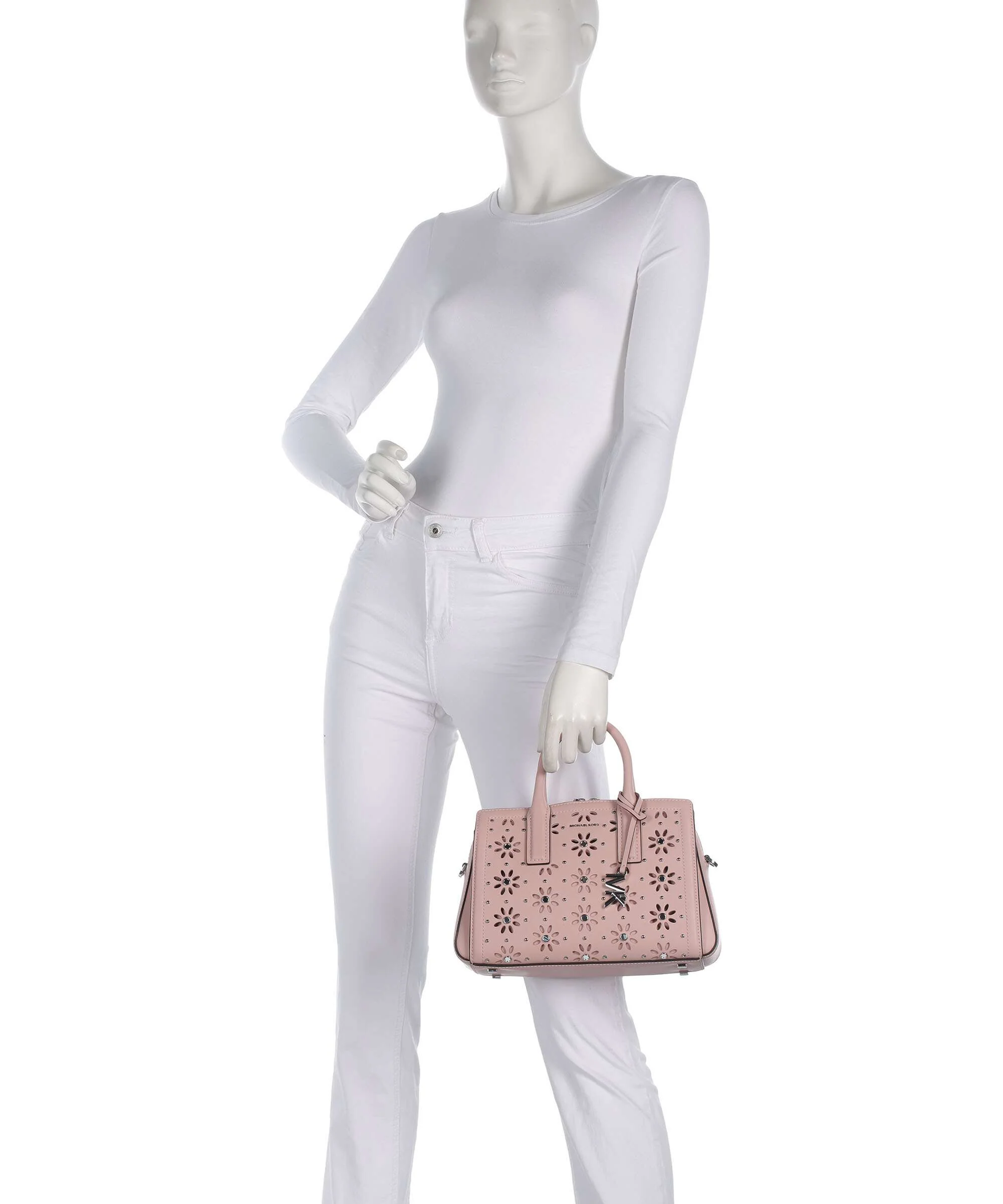 Michael Kors Laila Small Handbag smokey rose - Image 3