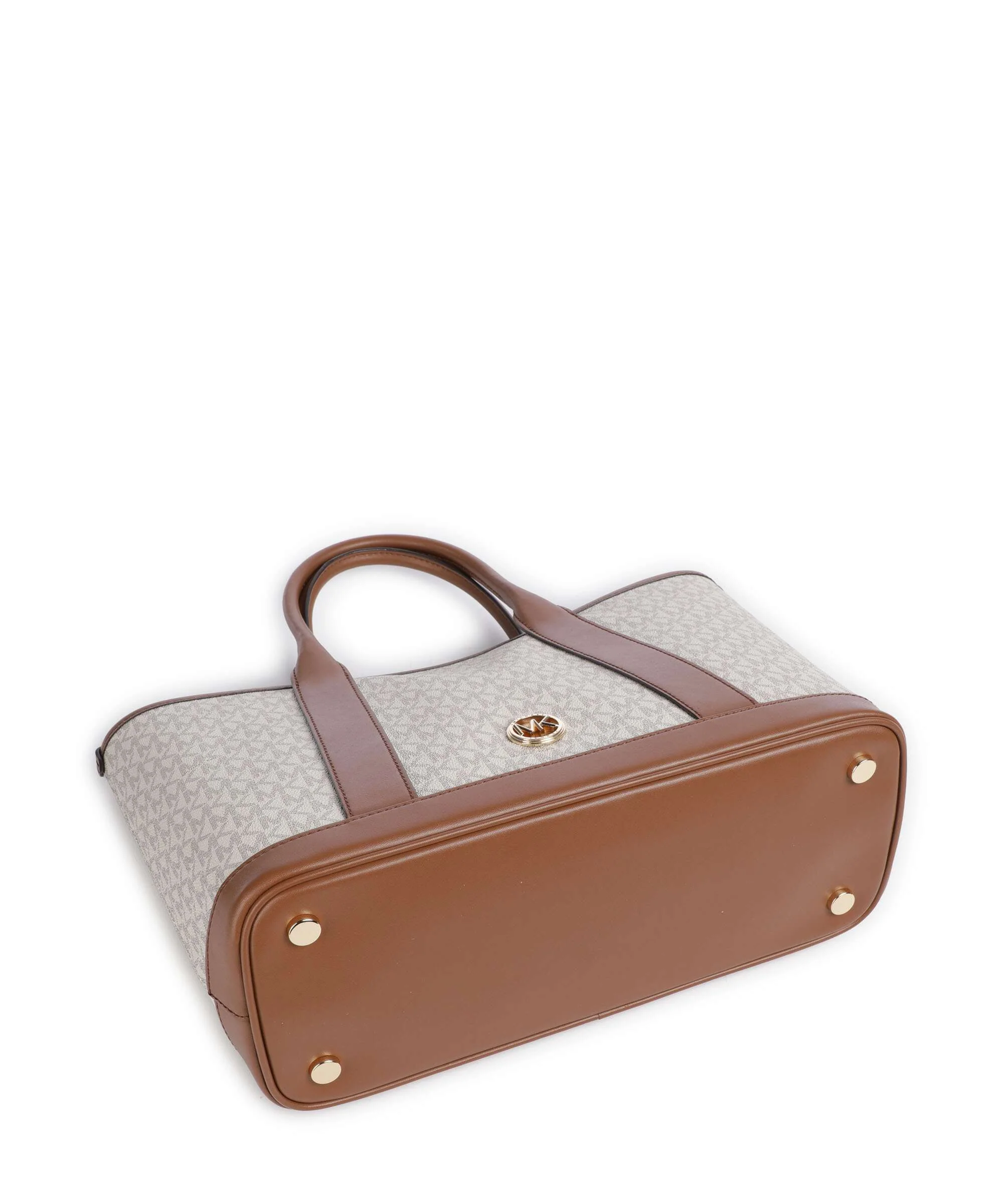 Michael Kors Luisa Handbag vanilla/luggage - Image 5