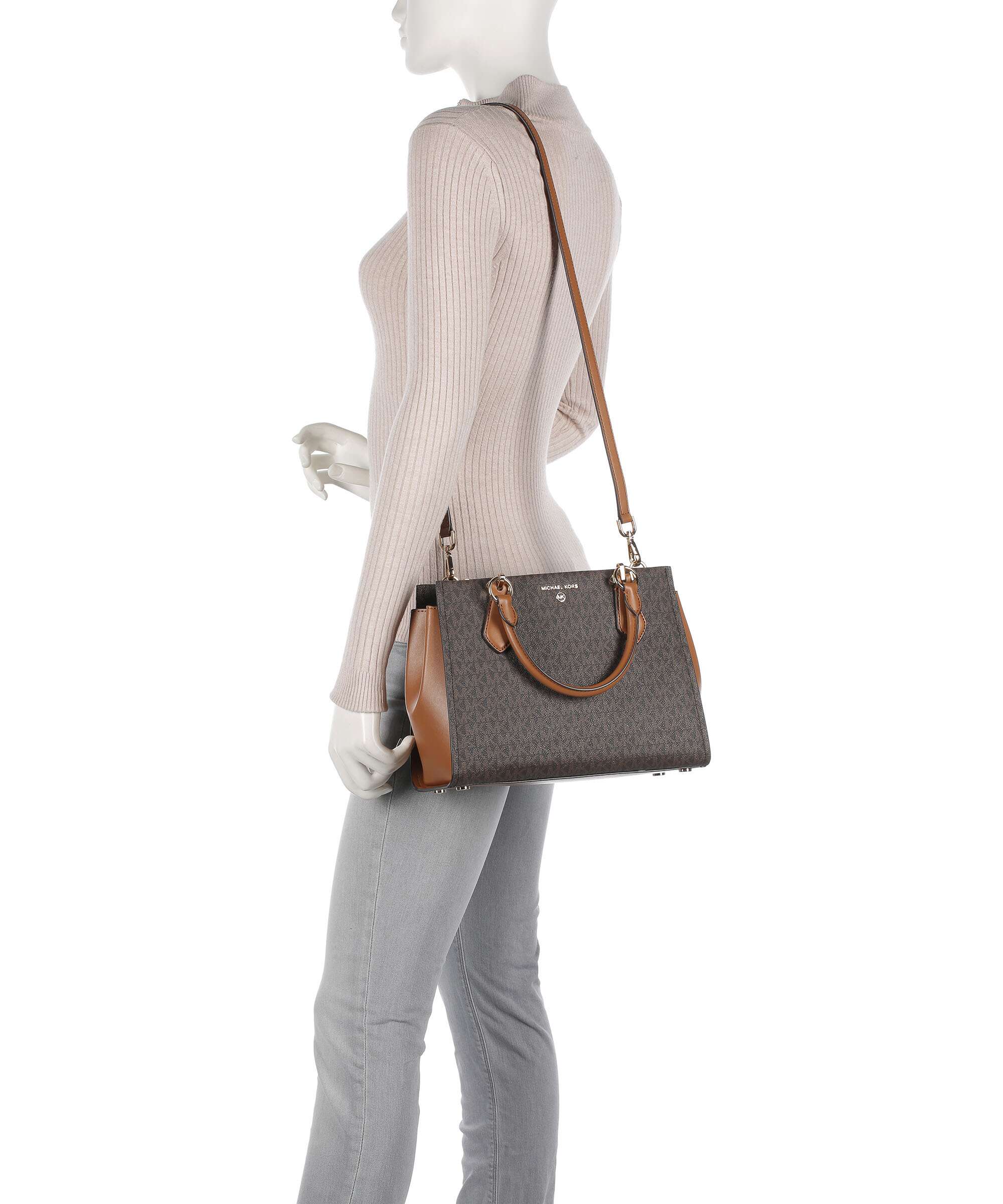 Michael Kors Marilyn Handbag brown/acorn - Image 4