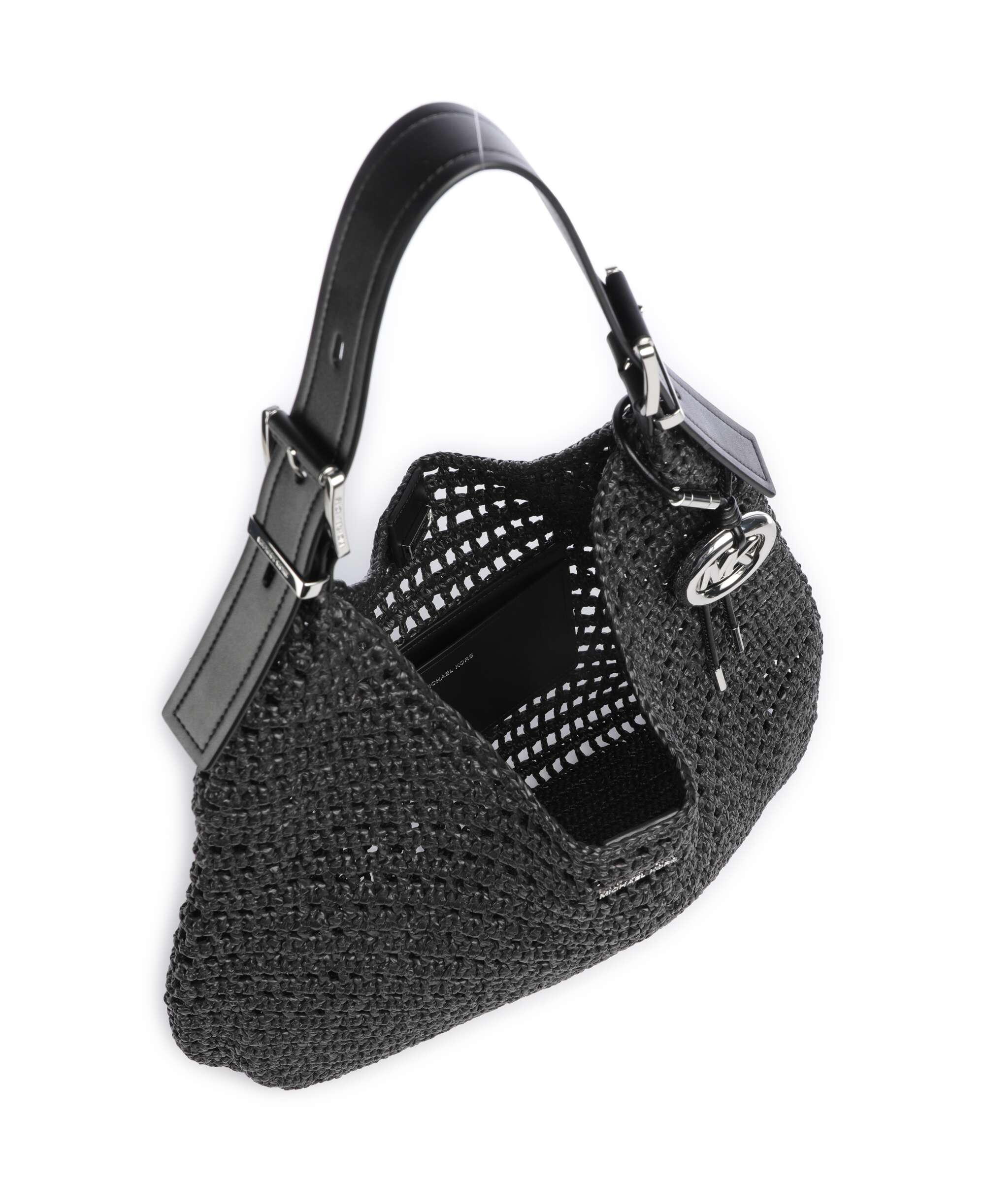 Michael Kors Nolita Large Hobo bag black/black - Image 6
