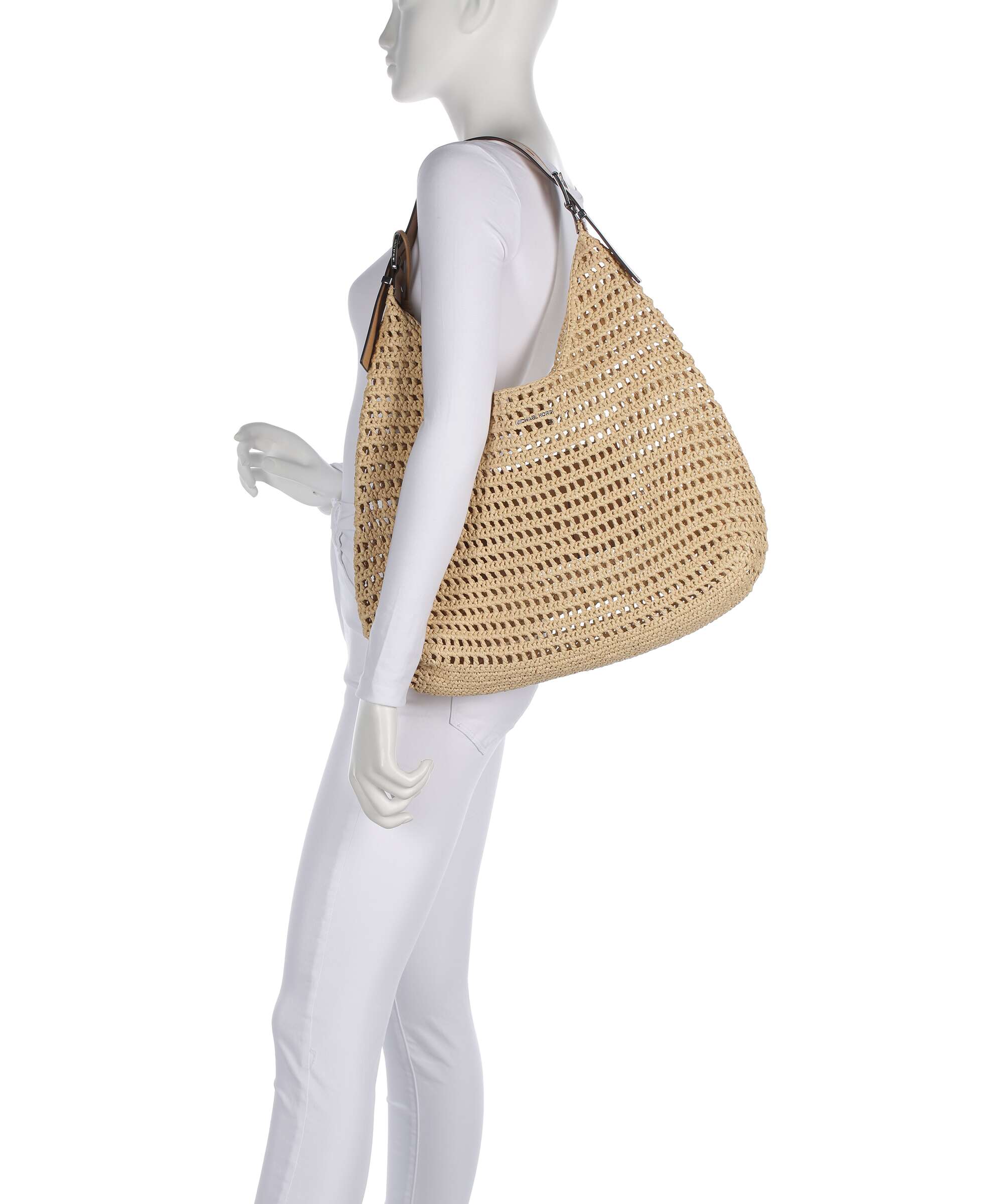 Michael Kors Nolita Large Hobo bag natural/peanut - Image 3