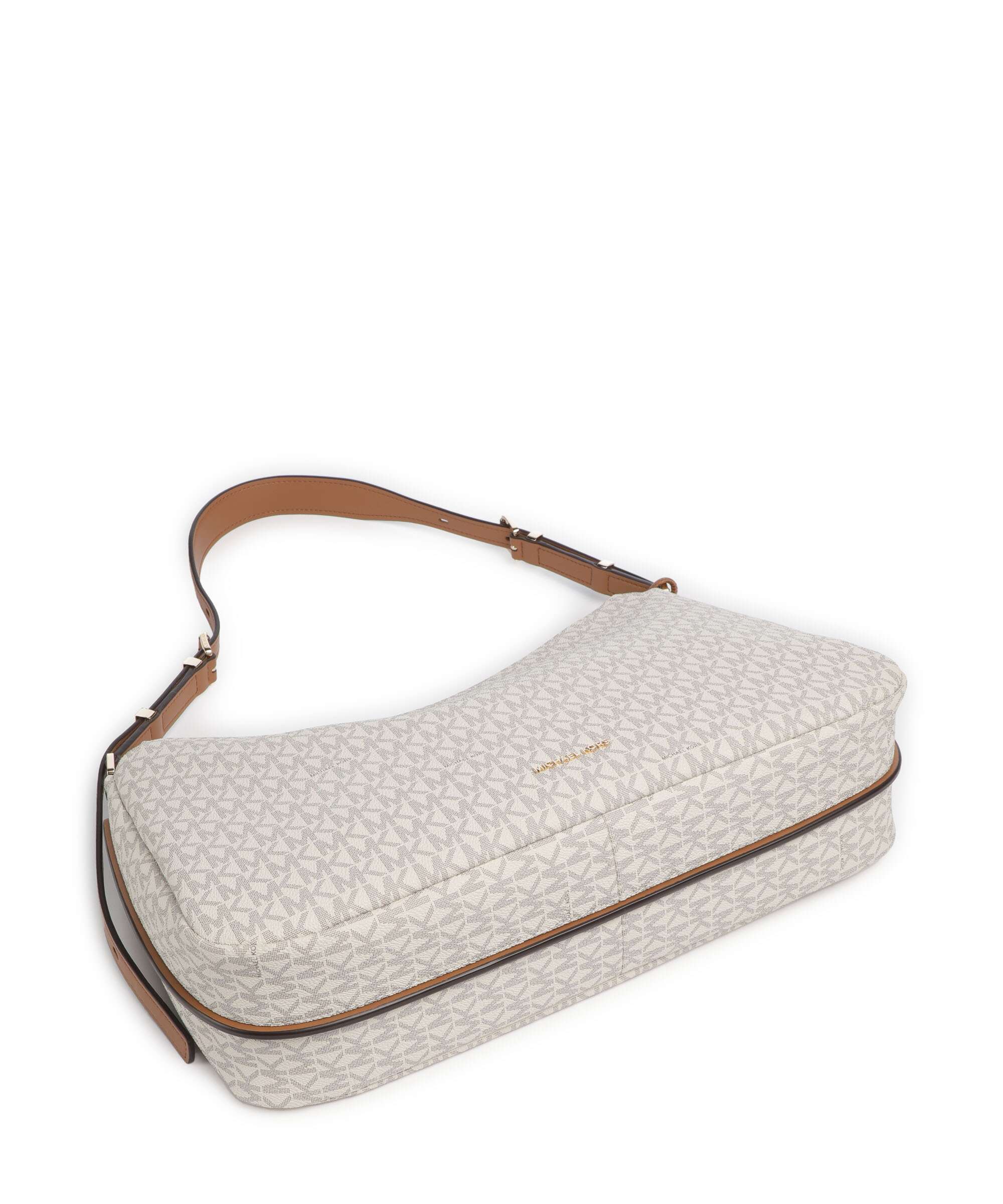 Michael Kors Nolita Medium Hobo bag vanilla/acorn - Image 5