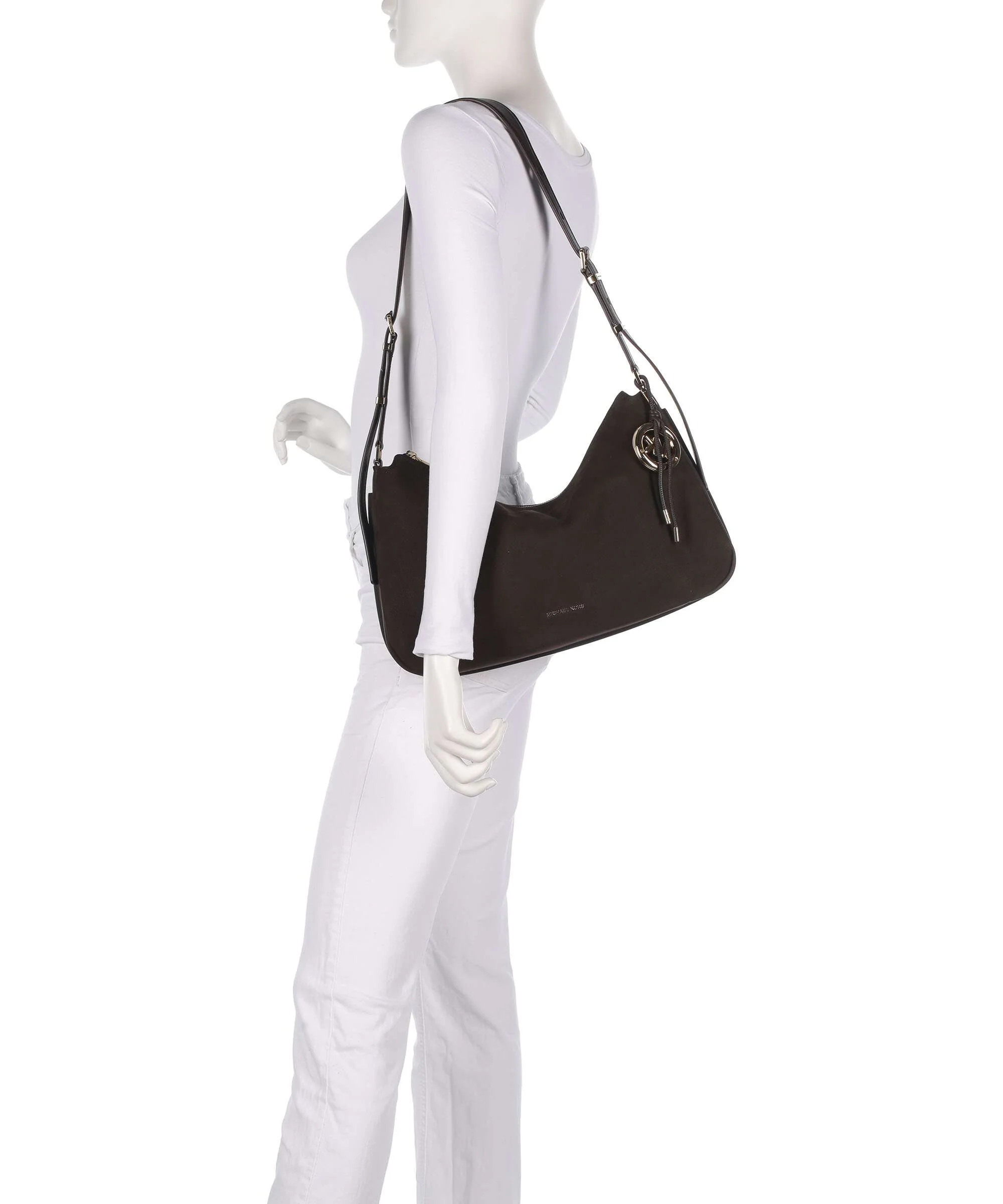 Michael Kors Nolita Medium Hobo bag chocolate - Image 3