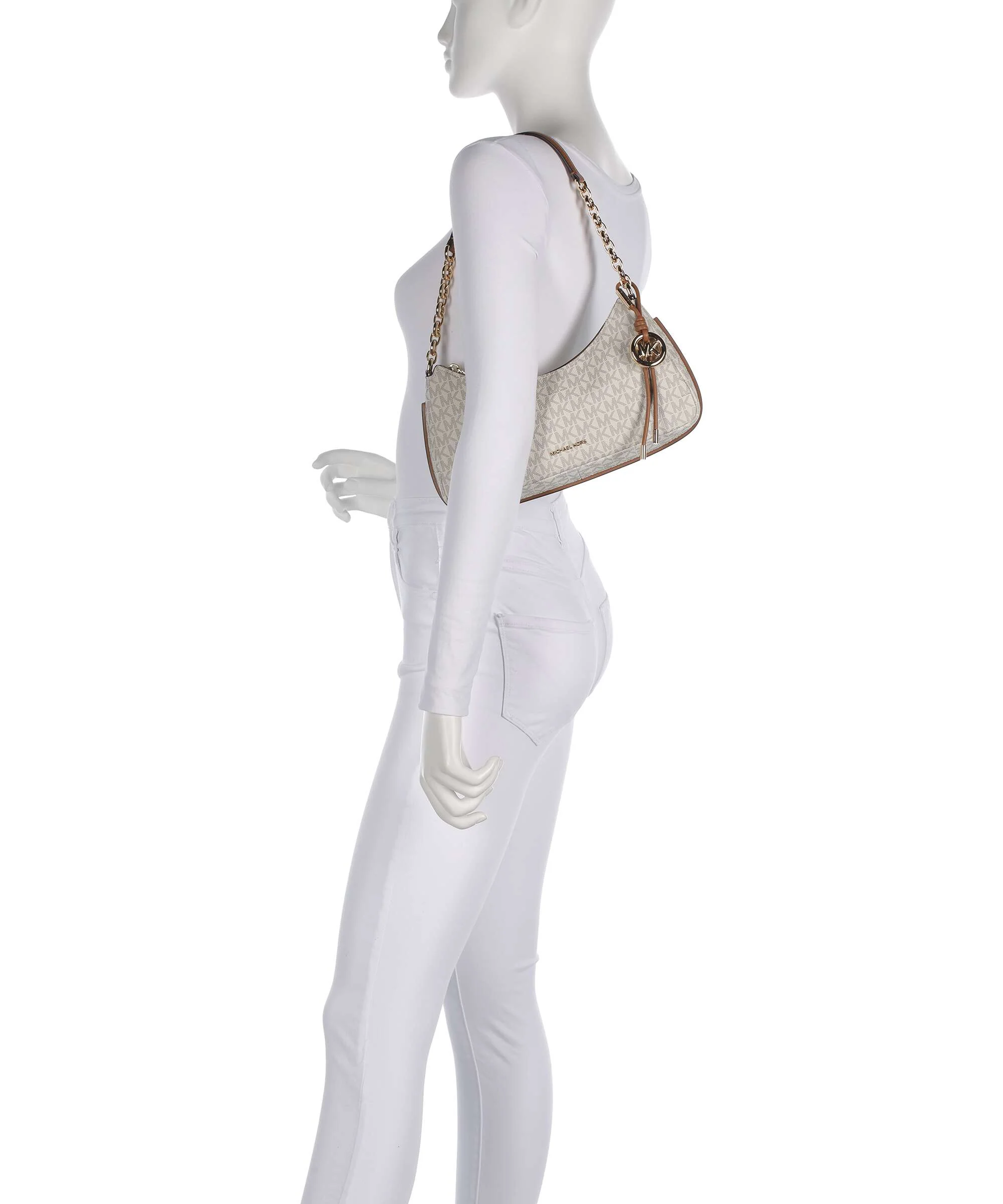 Michael Kors Nolita Medium Shoulder bag vanilla/acrn - Image 3
