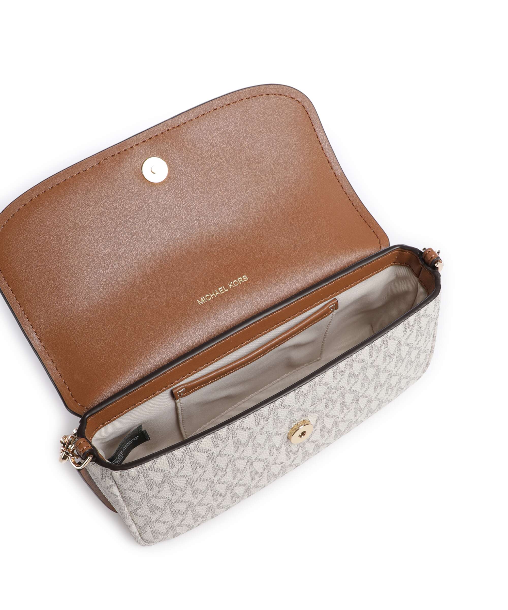 Michael Kors Nolita Small Crossbody bag vanilla/acrn - Image 6