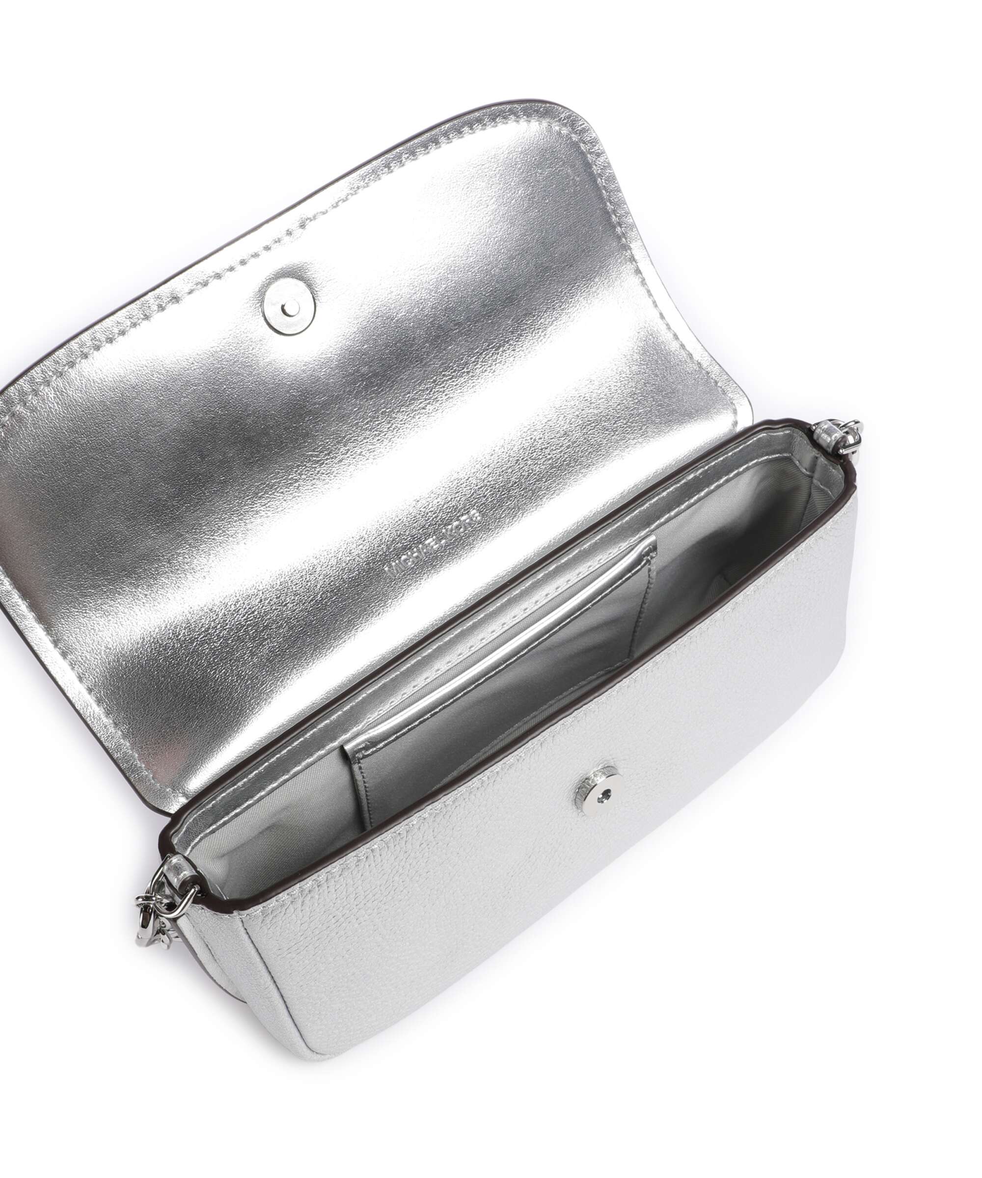 Michael Kors Nolita Small Crossbody bag silver - Image 6