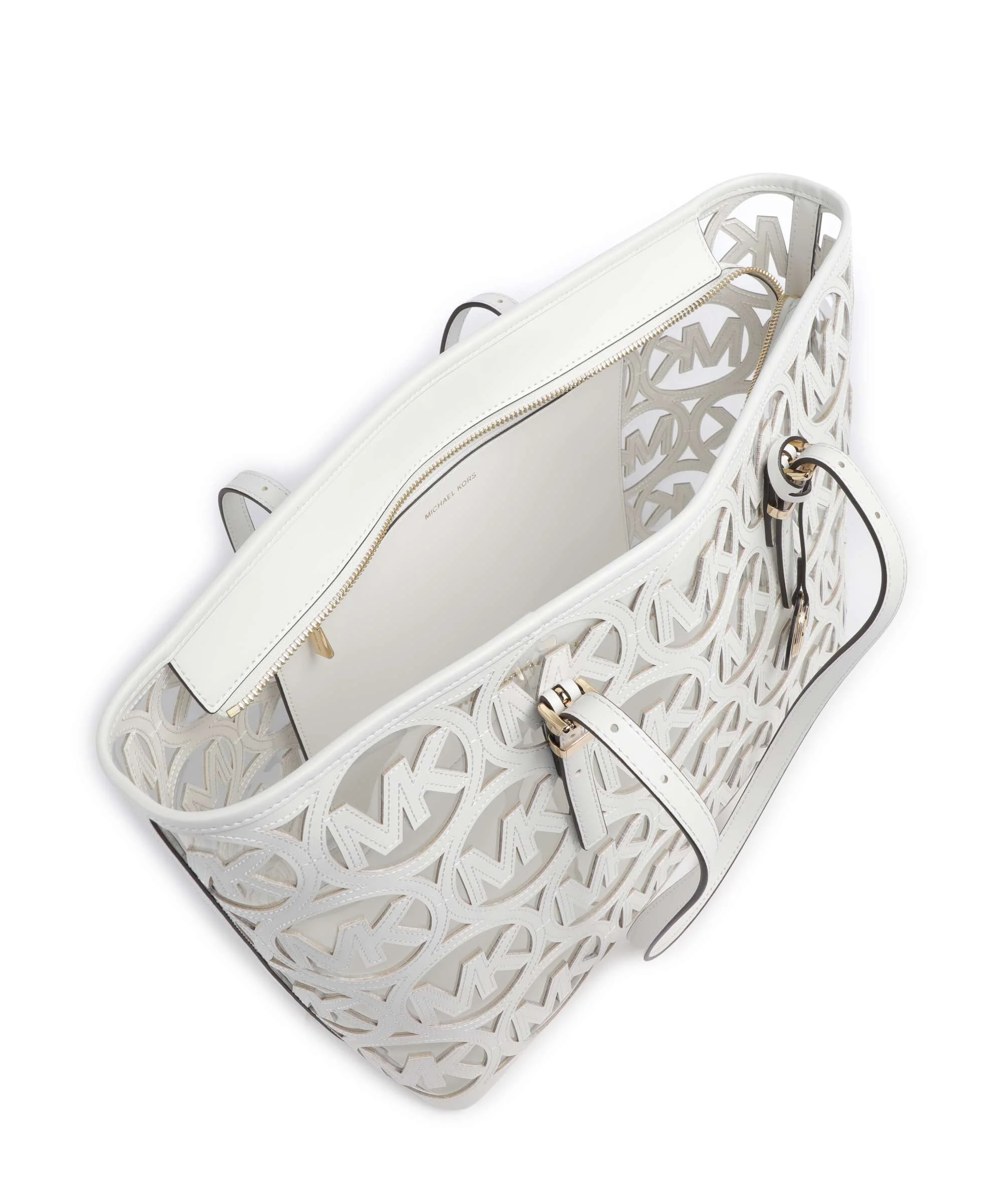Michael Kors Quinn Large Tote bag optic white - Image 6