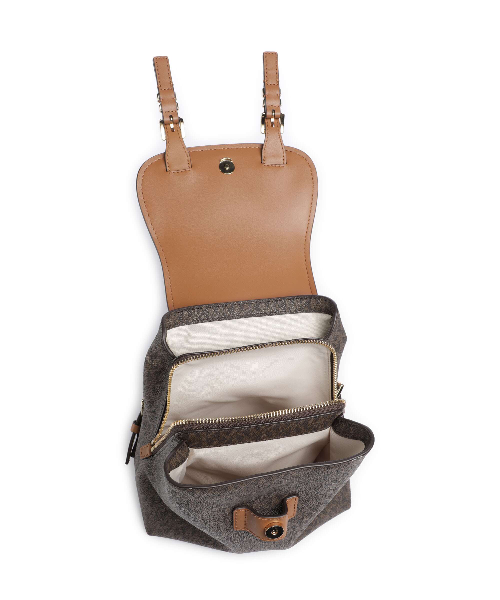 Michael Kors Quinn XS Backpack bag brown/acorn - Image 6