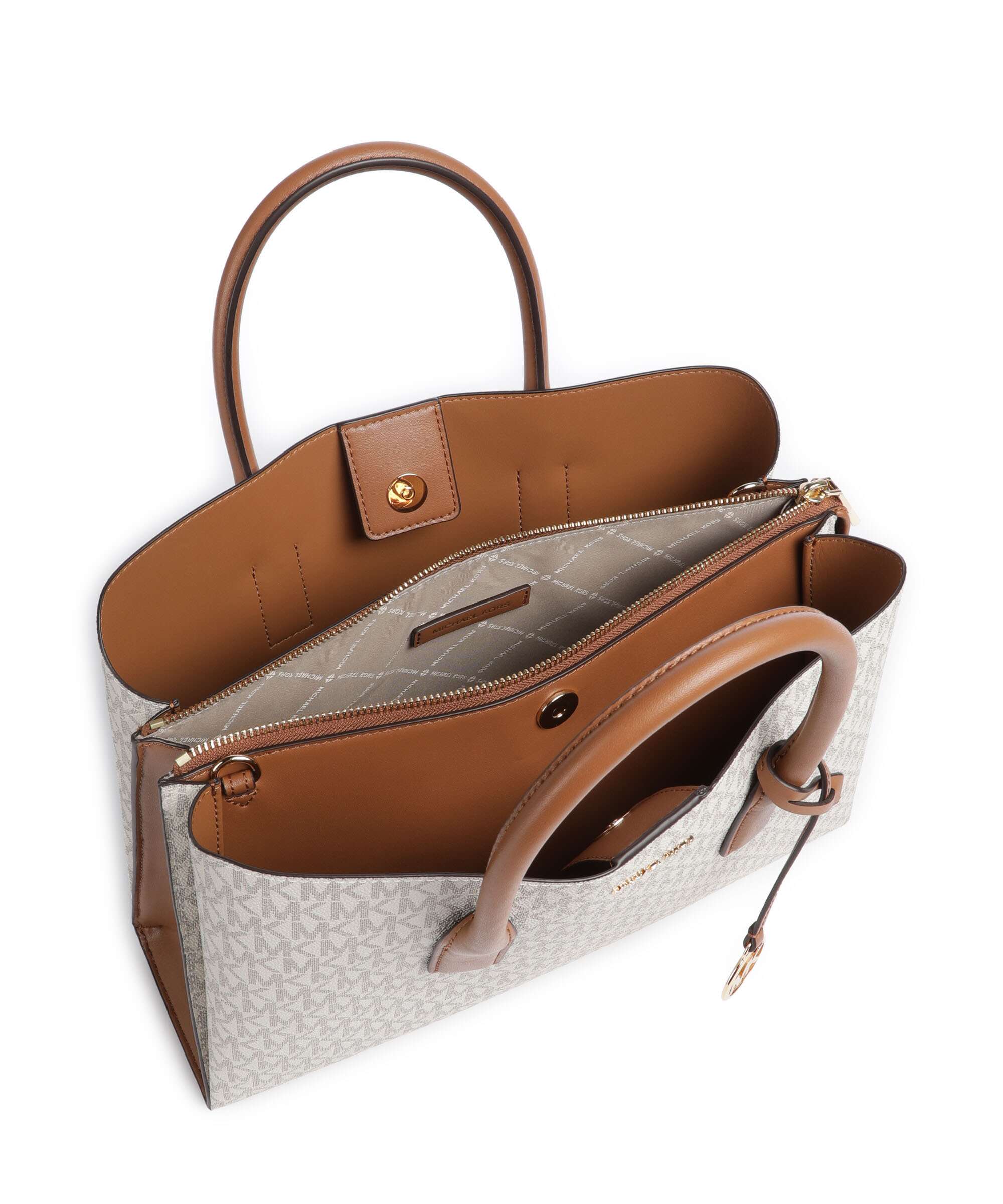 Michael Kors Ruthie Handbag vanilla/acorn - Image 6