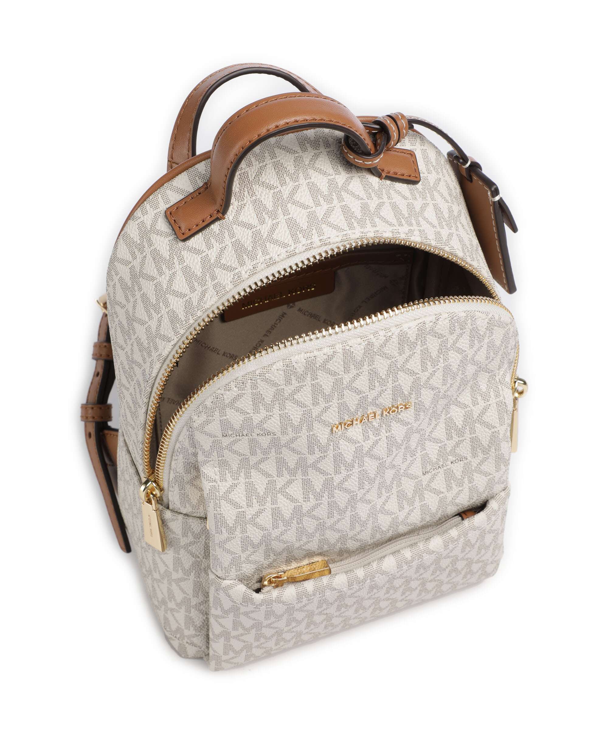 Michael Kors Sable XS Backpack vanilla/acorn - Image 5